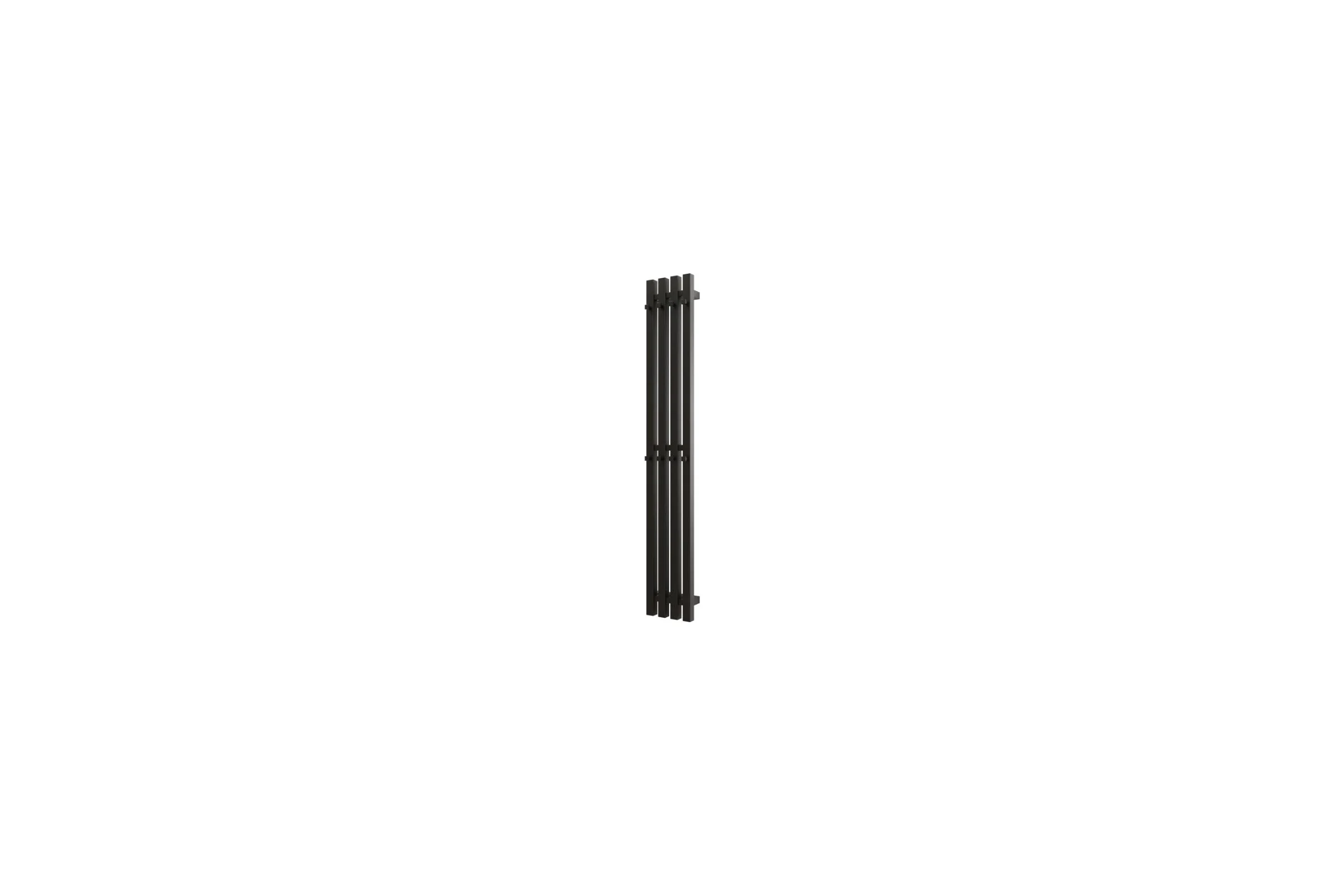 Водяной полотенцесушитель Grota Corsa 180x1200 черный Corsa 180x1200 N RAL9005