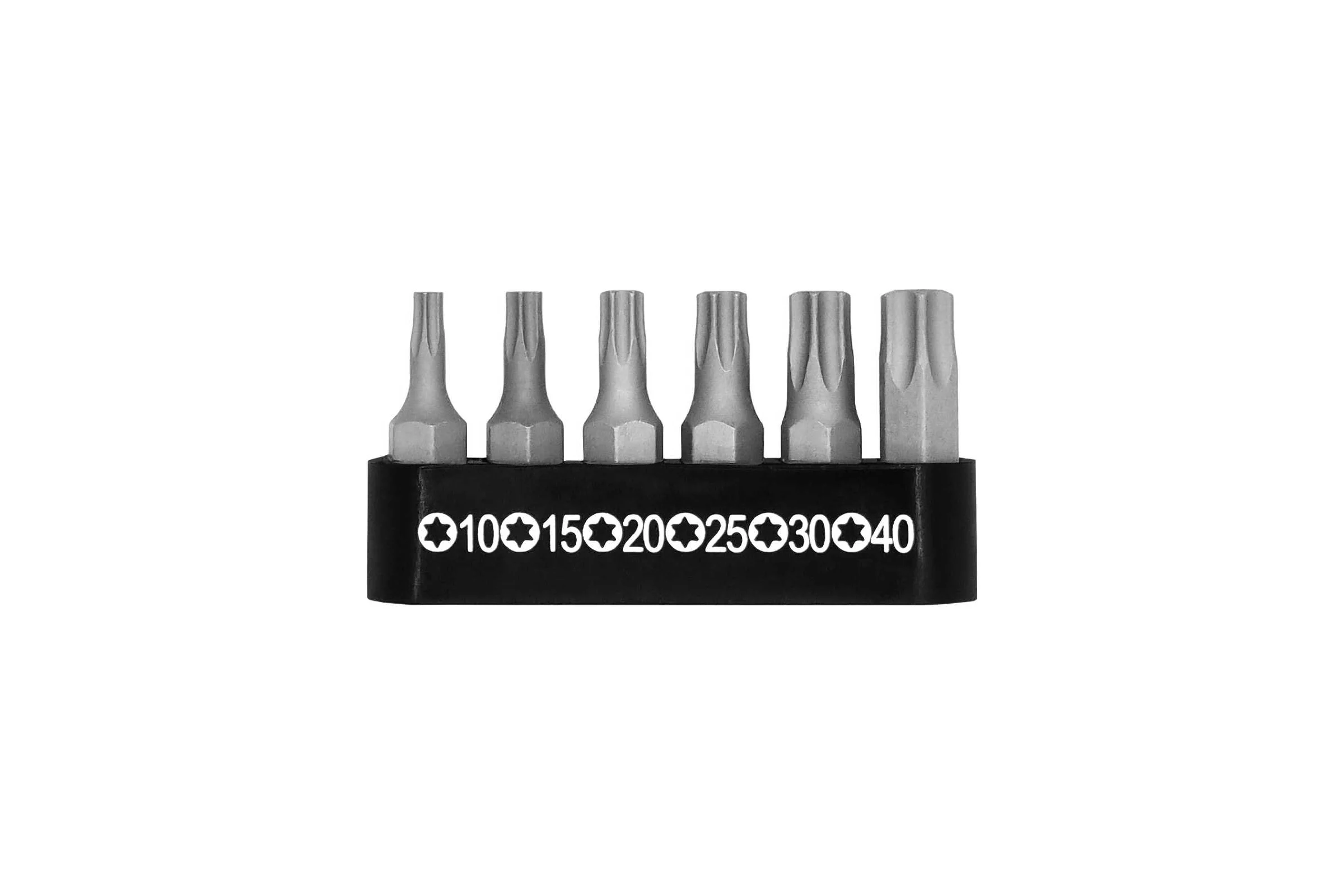 Набор бит с магнитным держателем (6 шт; T10-40) GRAFF 4605