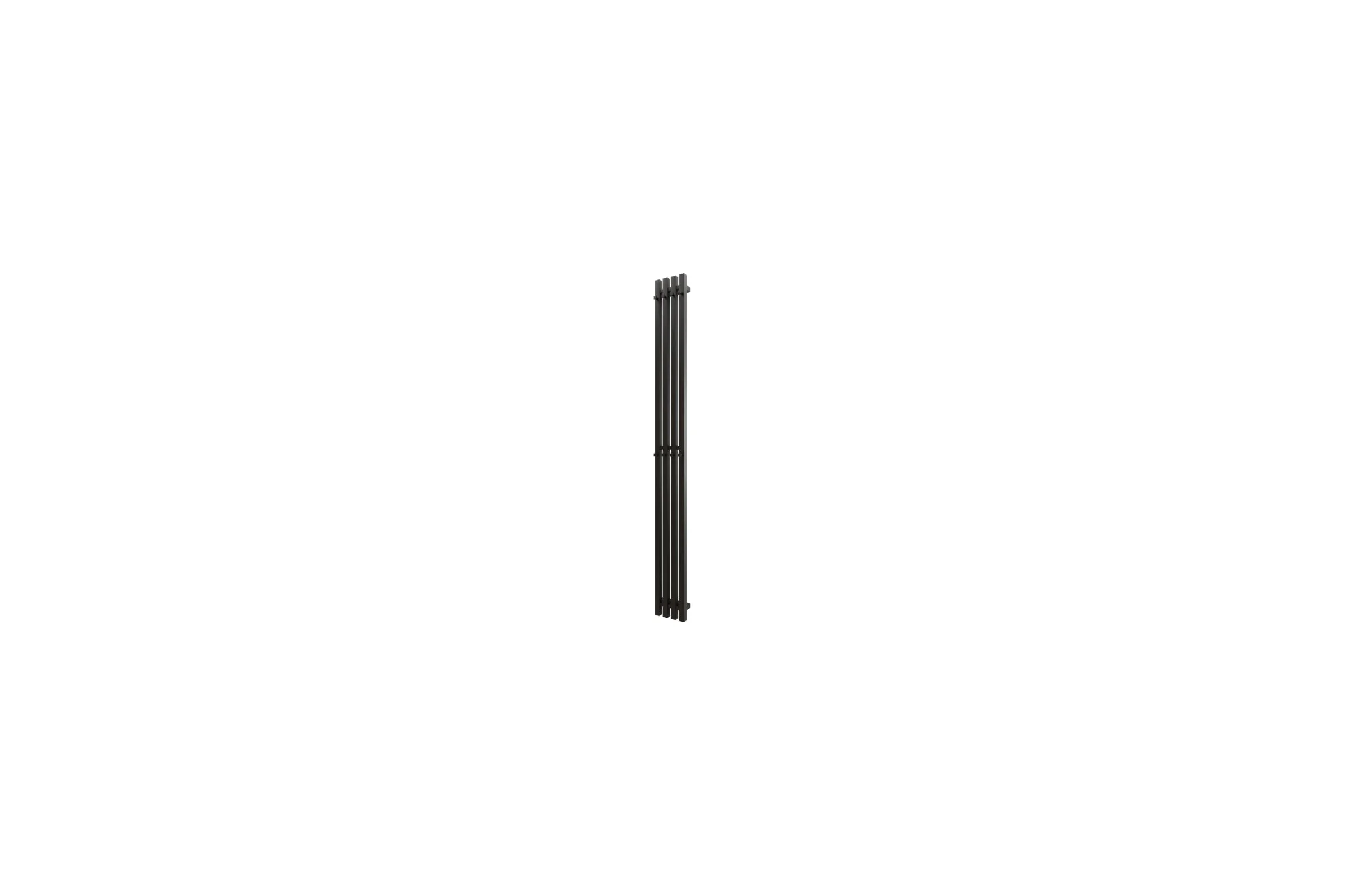Водяной полотенцесушитель Grota Corsa 180x1800 черный Corsa 180x1800 N RAL9005