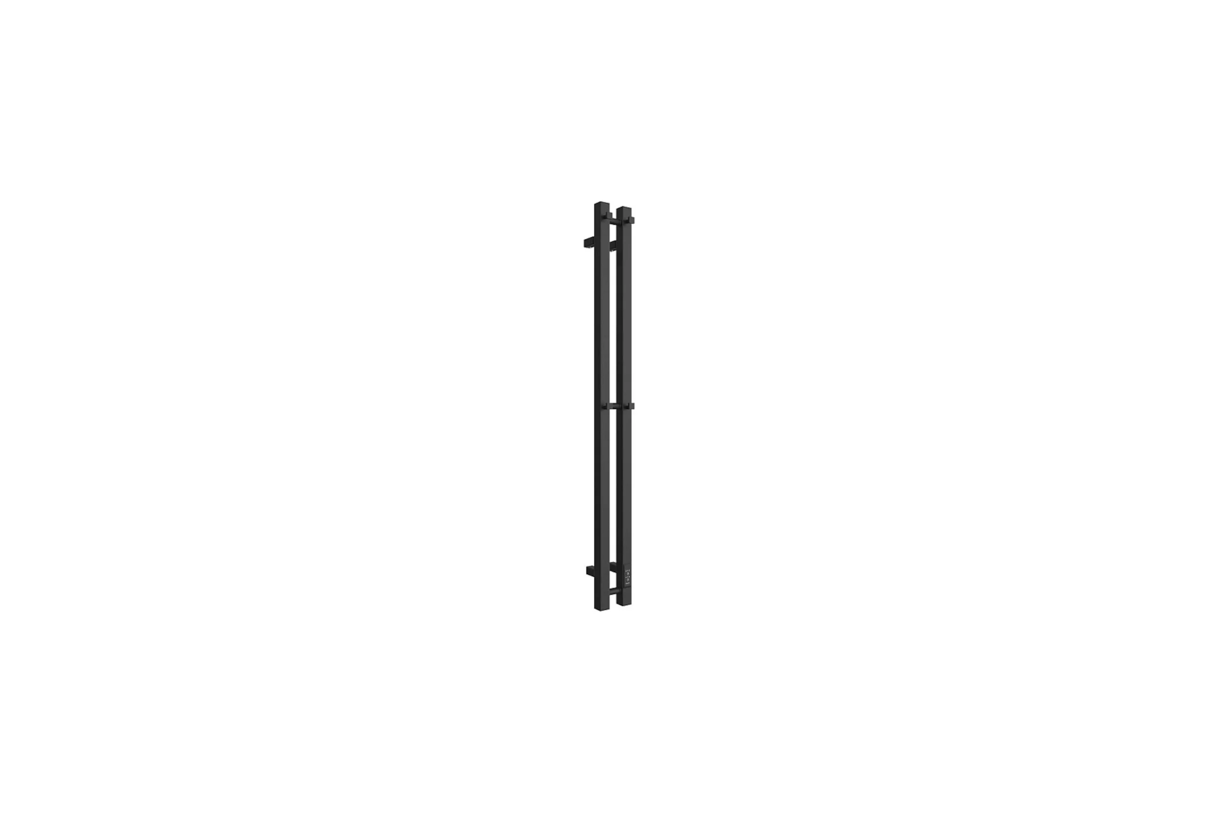 Электрический полотенцесушитель STOUT ROCK quadro 120x08 Черный матовый 2 опоры SHQ-R2Q0-012008 RG0093DHUEB04E