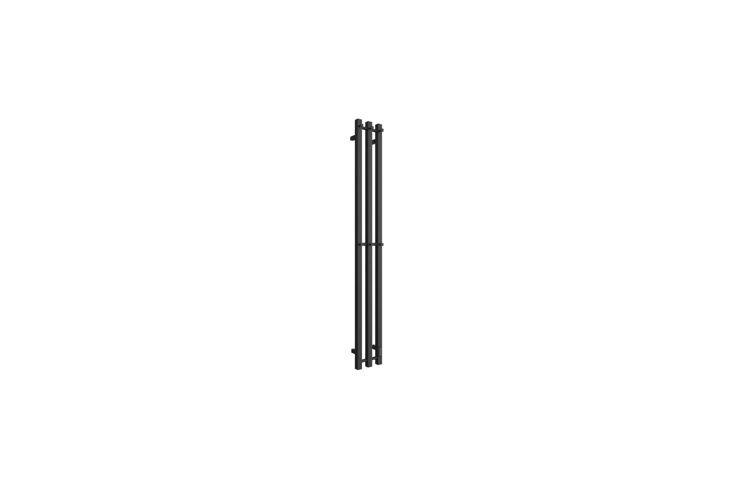 Электрический полотенцесушитель STOUT ROCK quadro 120x12 Черный матовый 3 опоры SHQ-R2Q0-012012 RG0093DHUEB4SF