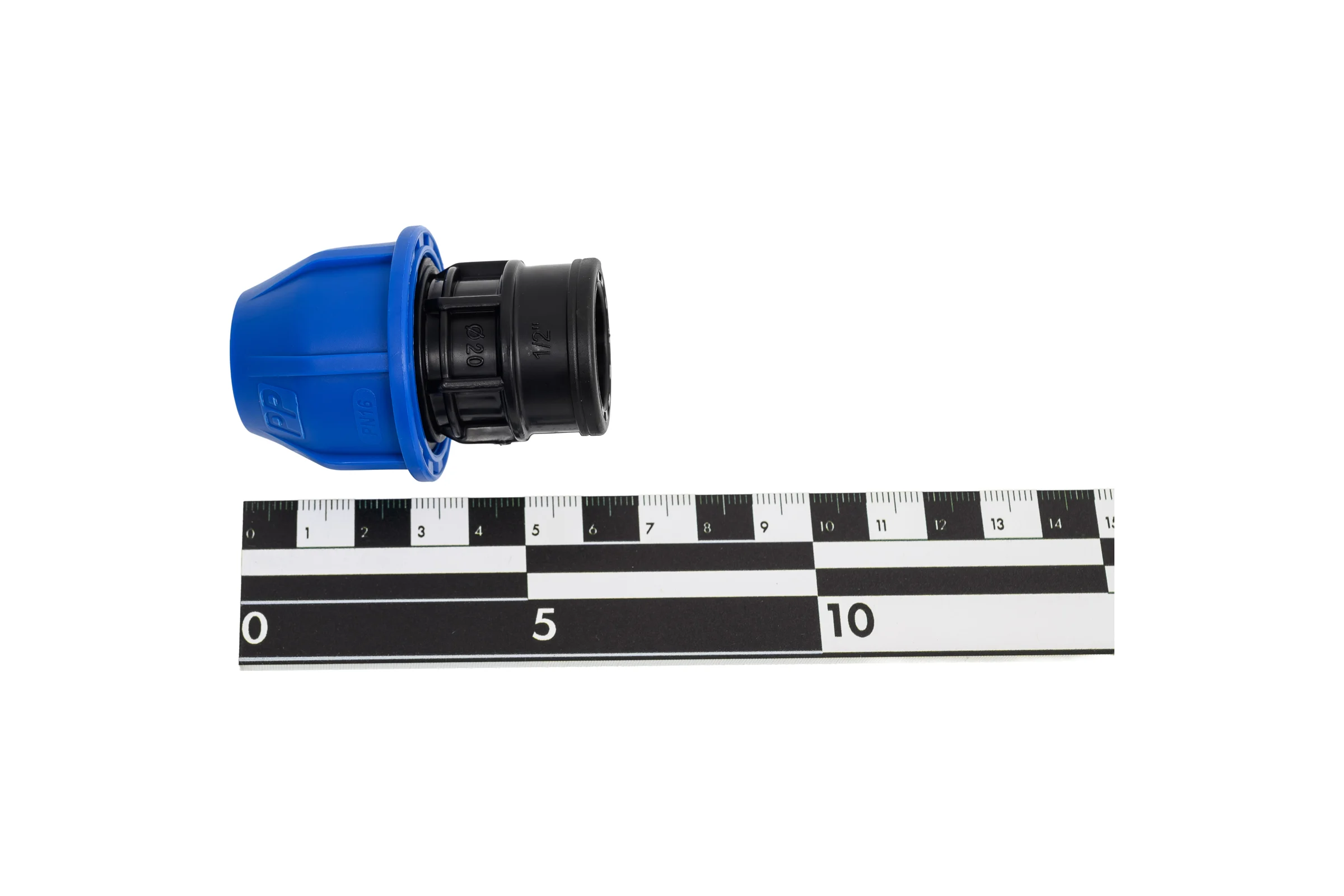 Муфта переходная Damento 20x1/2", внутренняя резьба, ПНД 011141