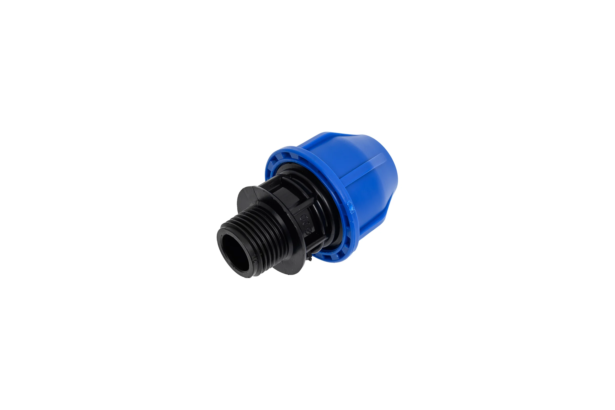 Муфта переходная Damento 20x1/2", наружная резьба, ПНД 011161