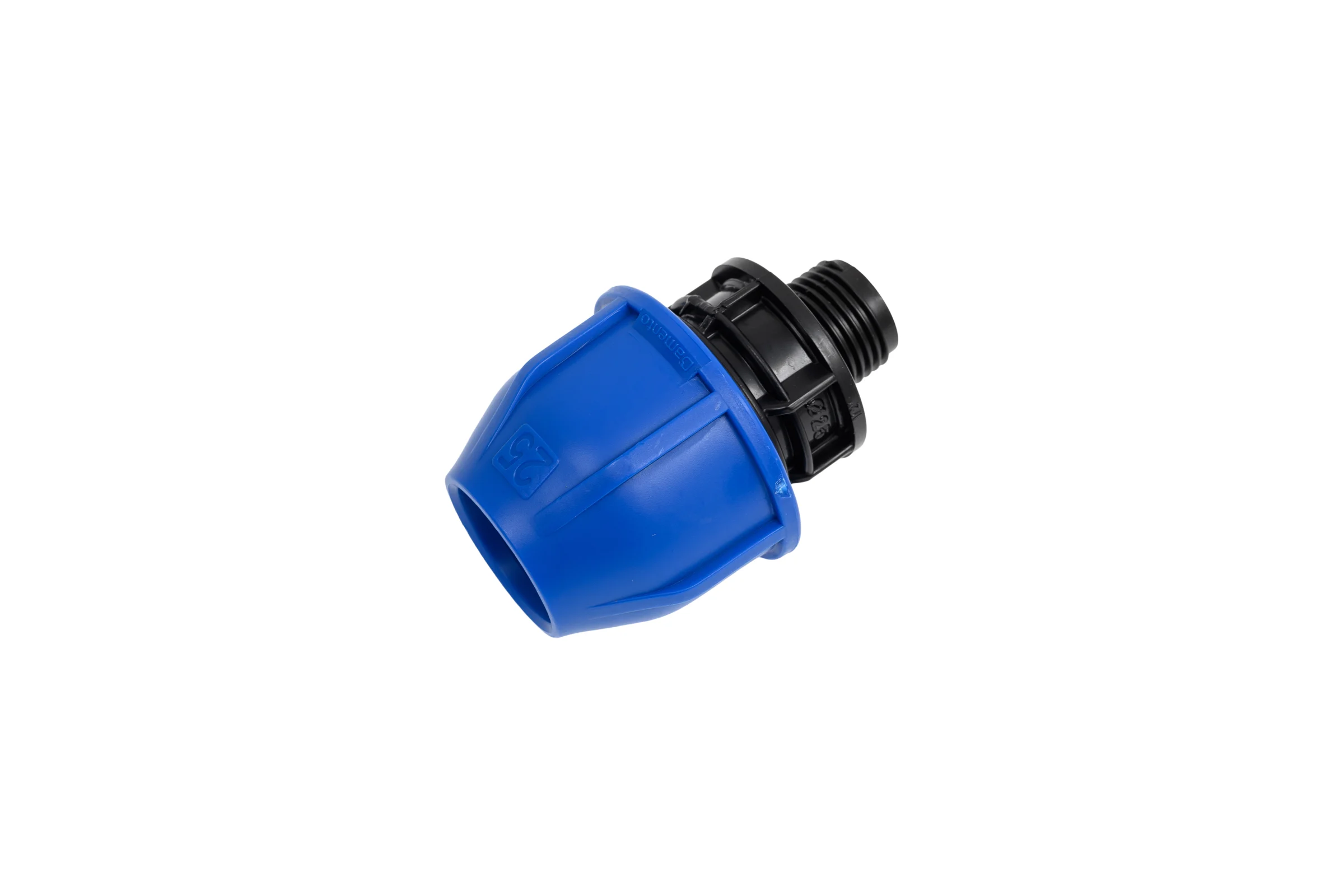 Муфта переходная Damento 25x1/2", наружная резьба, ПНД 011164