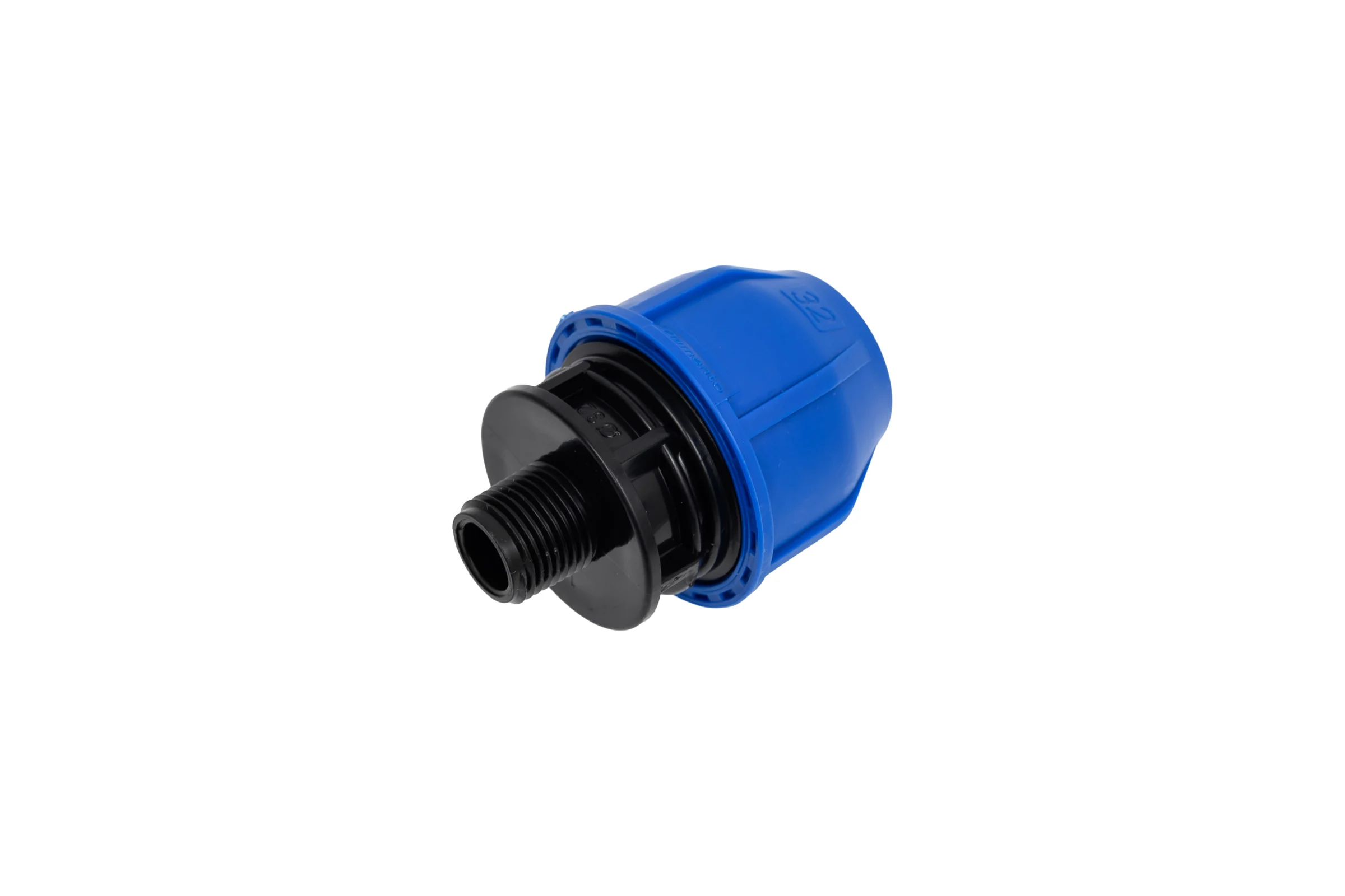 Муфта переходная Damento 32x1/2", наружная резьба, ПНД 011167