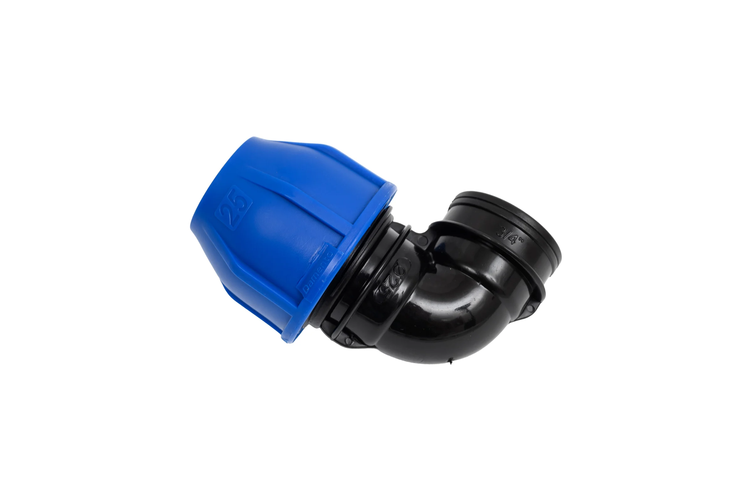 Отвод переходной Damento 25x3/4", внутренняя резьба, ПНД 011236