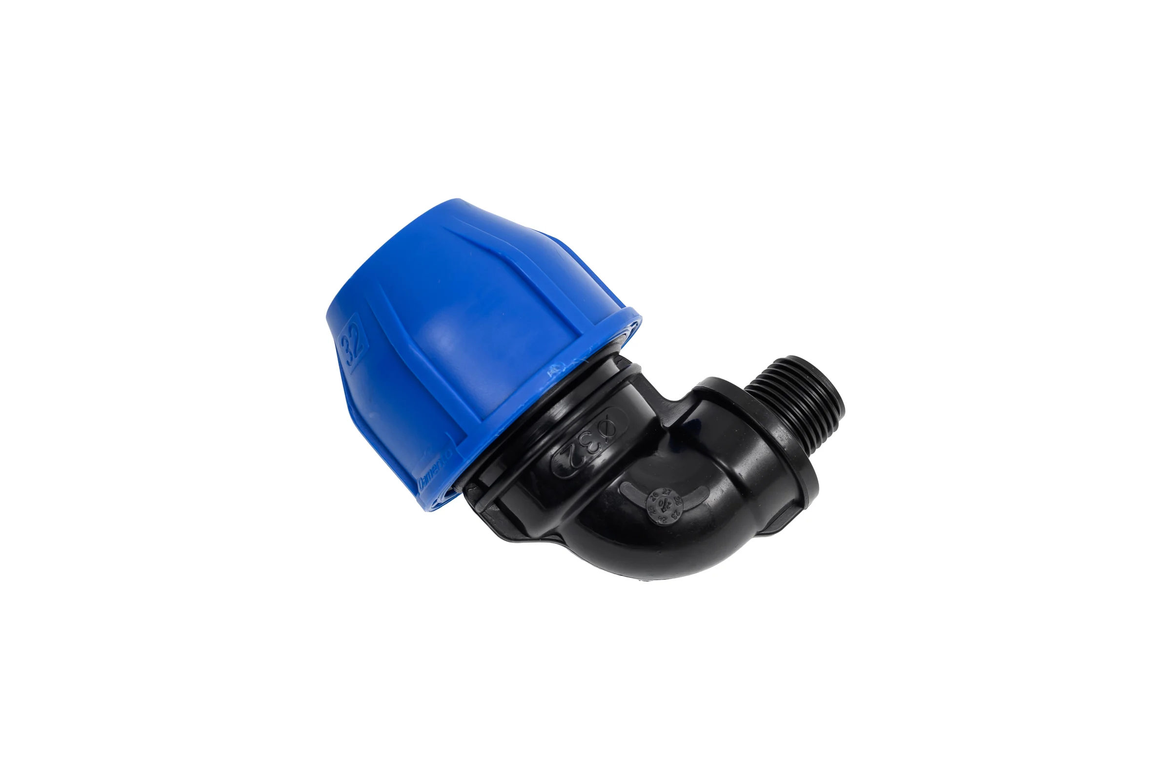 Отвод переходной Damento 32x1/2", наружная резьба, ПНД 011255