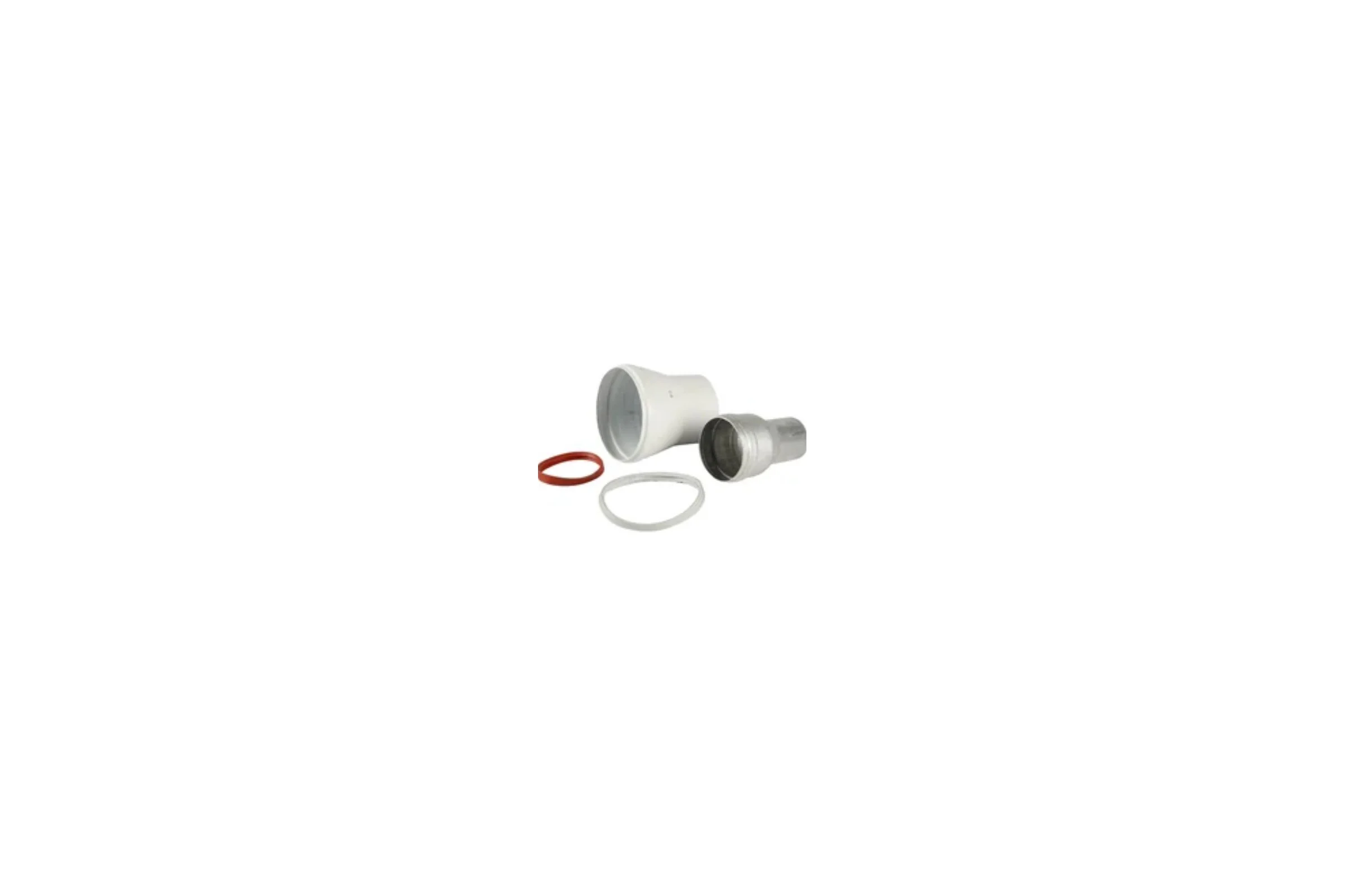 Коаксиальный переходник Baxi диаметр 80/125 мм на диаметр 60/100 мм KHG71411941