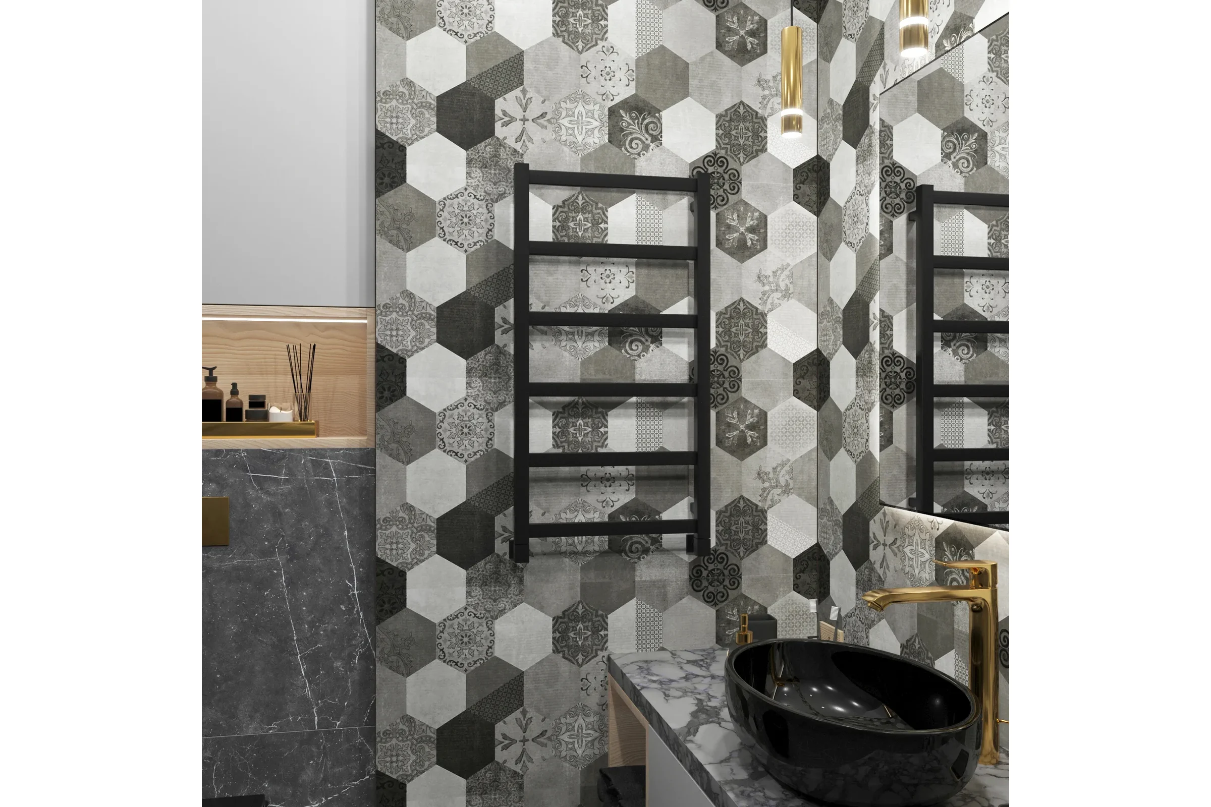 Полотенцесушитель водяной Grota Soffi 430x800 черный Soffi 430x800 N RAL9005