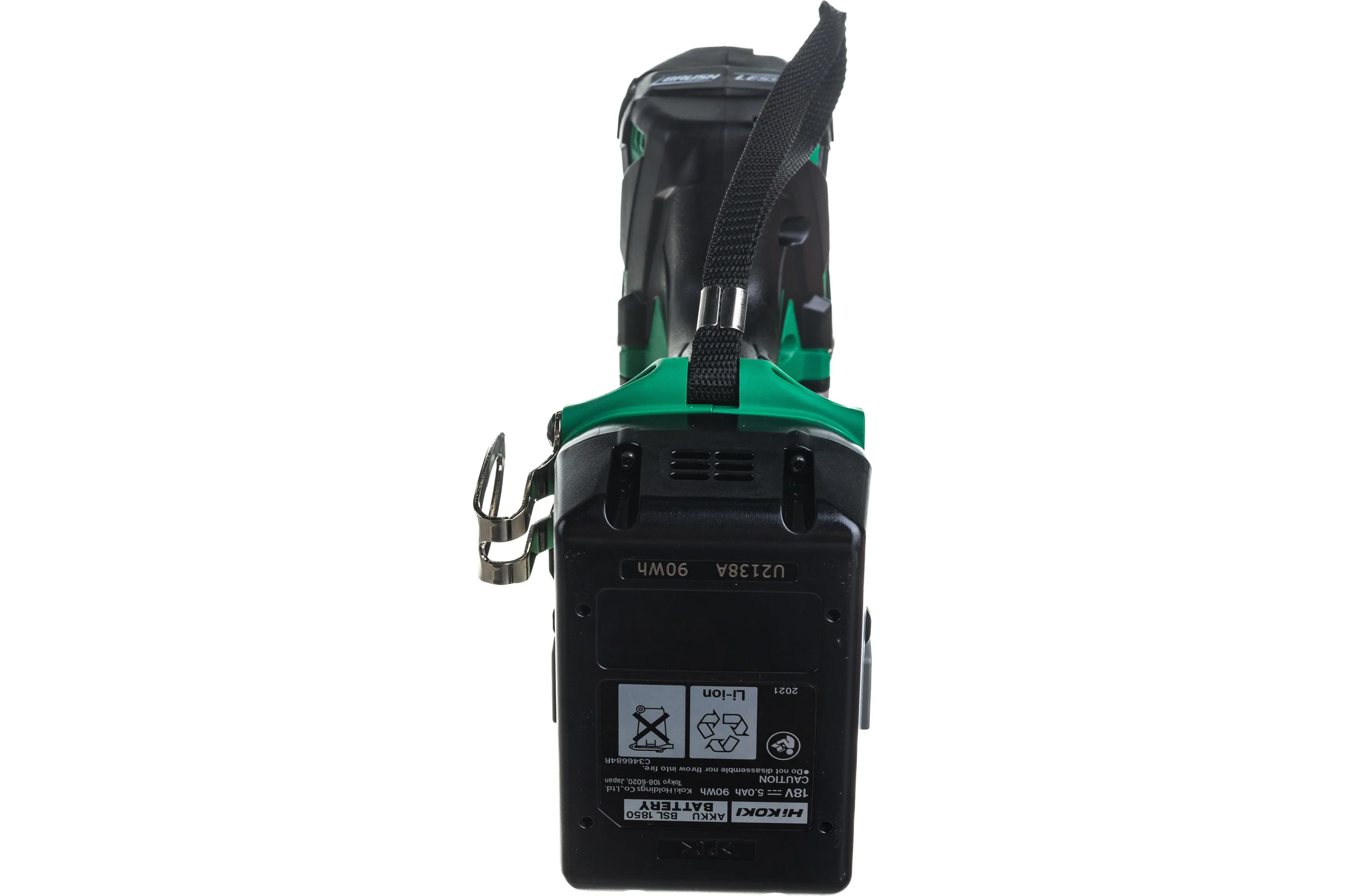 Ударный аккумуляторный шуруповерт HiKOKI DV18DBL2 BL 136 Нм, 2х5 Ач DV18DBL2RJZ