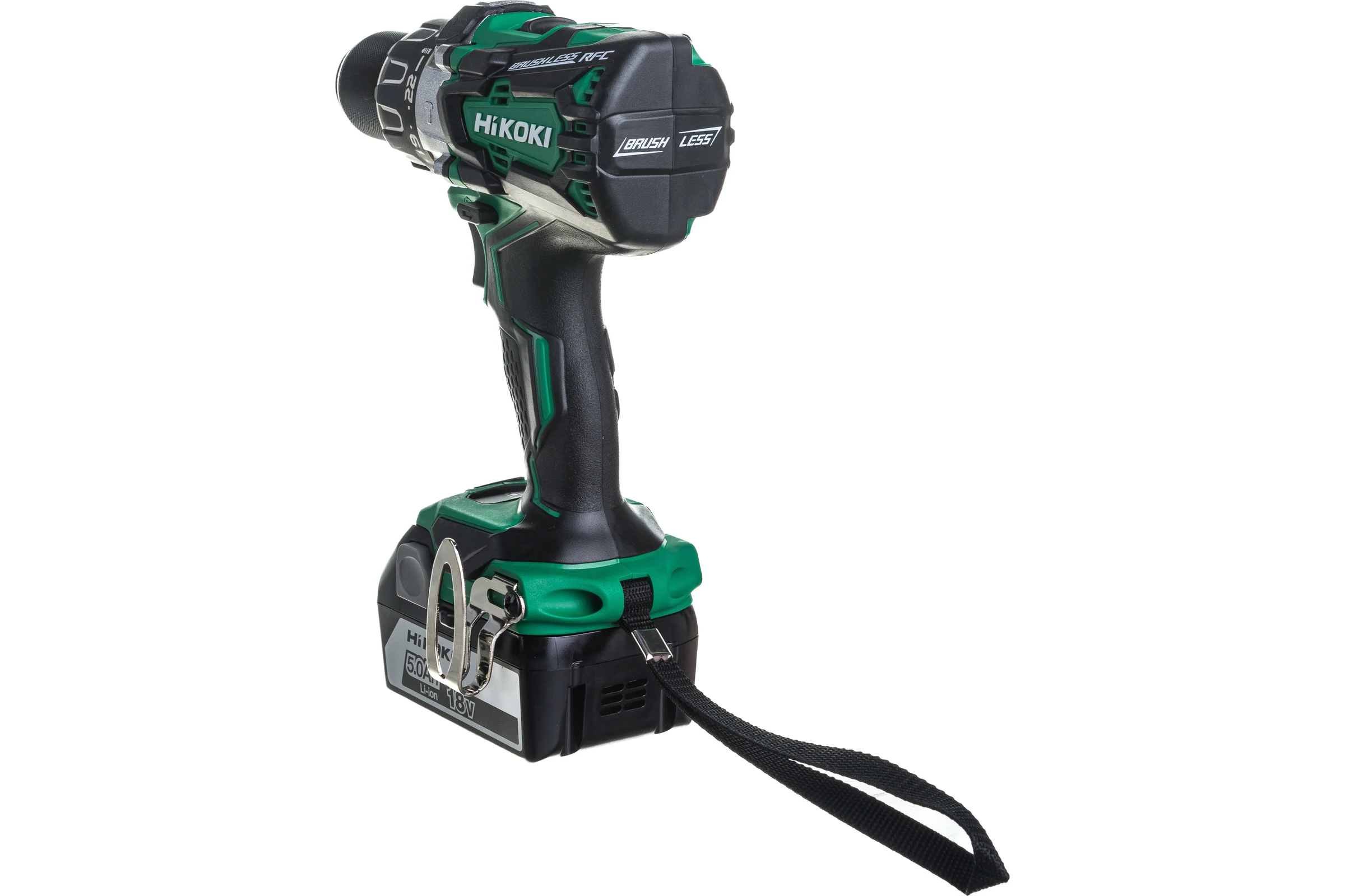 Ударный аккумуляторный шуруповерт HiKOKI DV18DBL2 BL 136 Нм, 2х5 Ач DV18DBL2RJZ