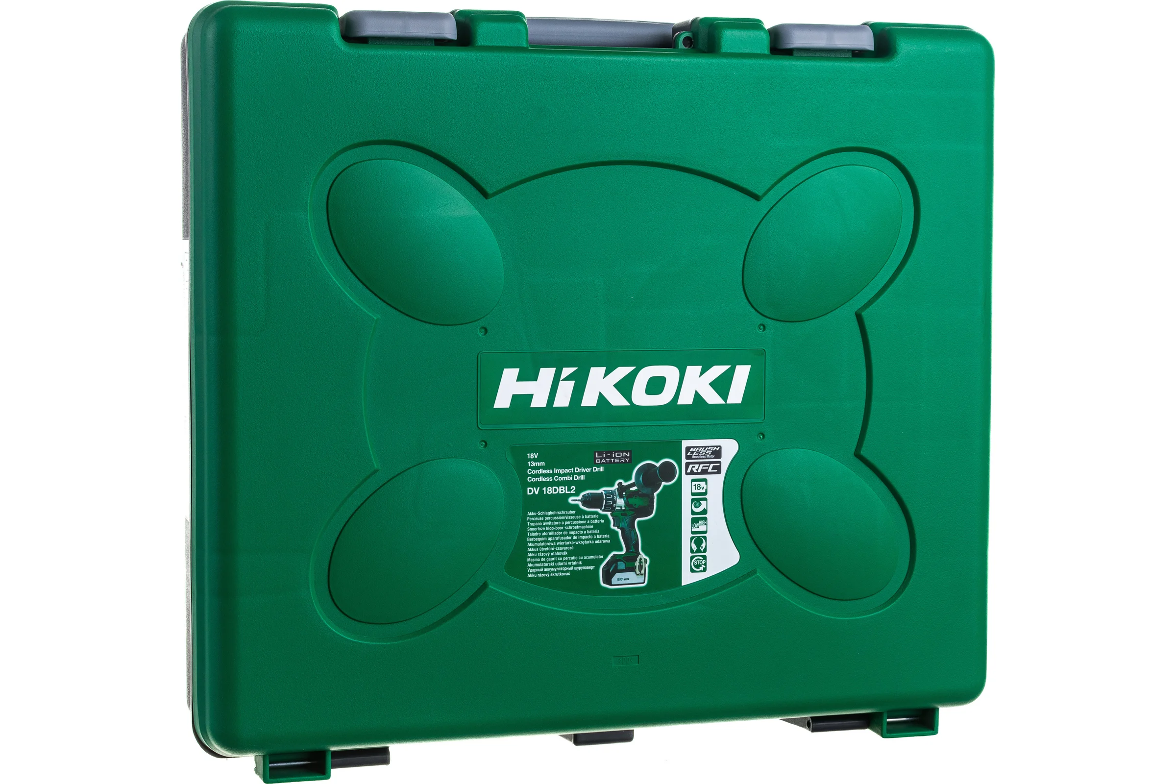 Ударный аккумуляторный шуруповерт HiKOKI DV18DBL2 BL 136 Нм, 2х5 Ач DV18DBL2RJZ