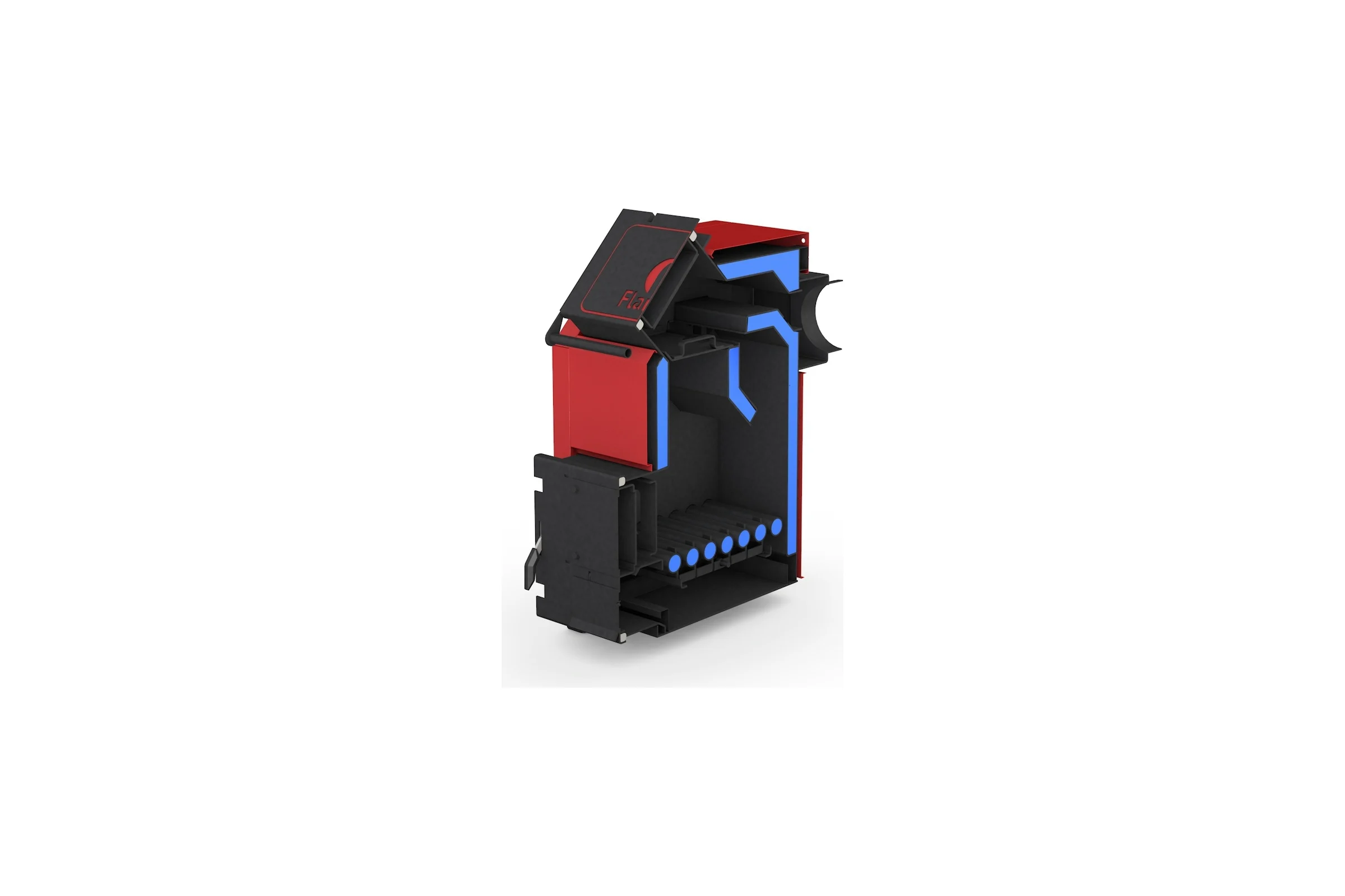 Твердотопливный котел FLAMES Eco КОД-16 2380.00.00
