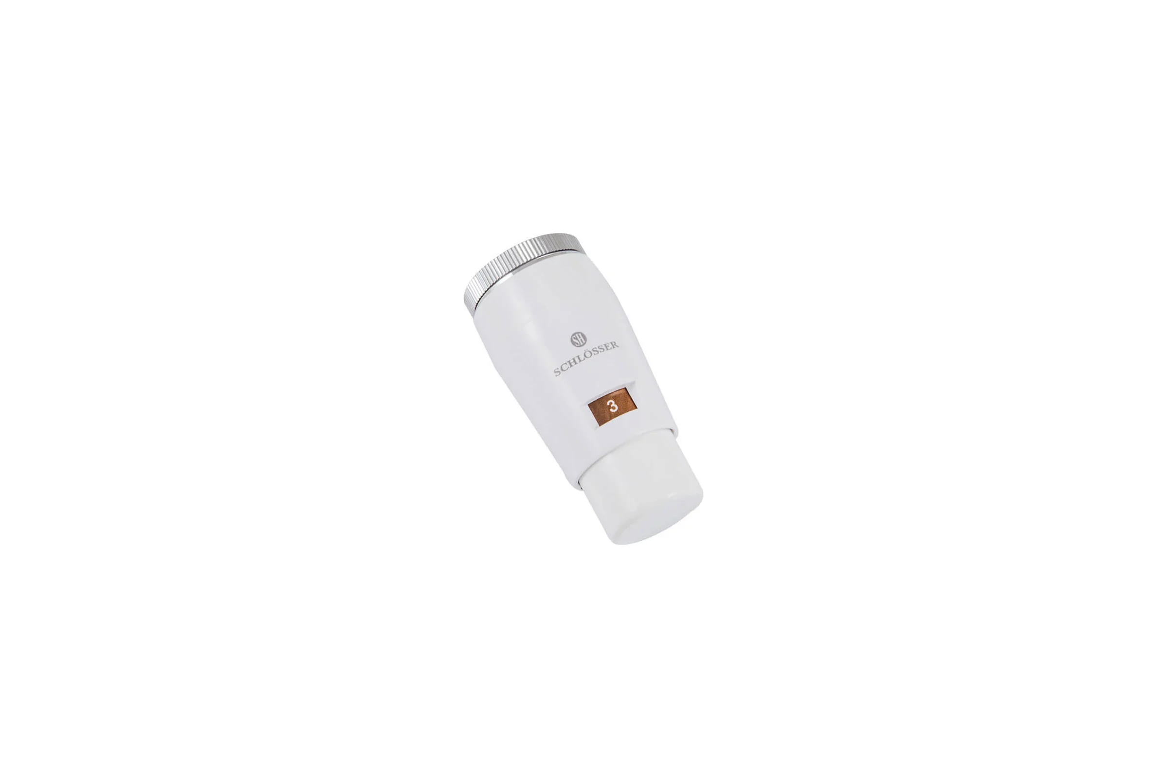 Термостатическая головка SCHLOSSER MINI M30x1.5, белый 601100031