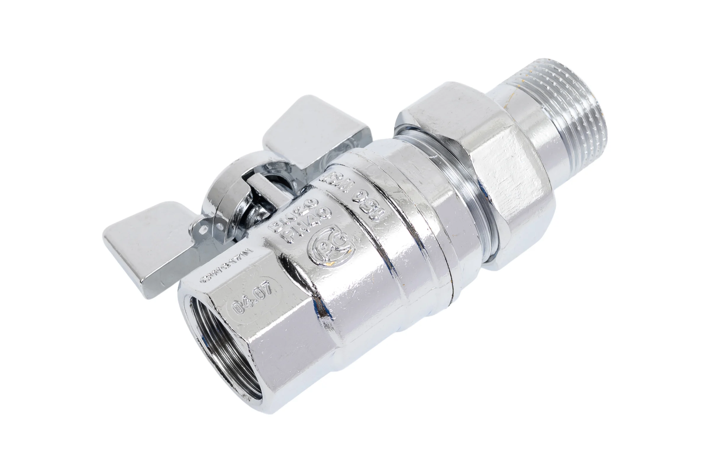 Шаровой кран Bugatti арт.322C G3/4" DN20 PN40 хром. 032206C