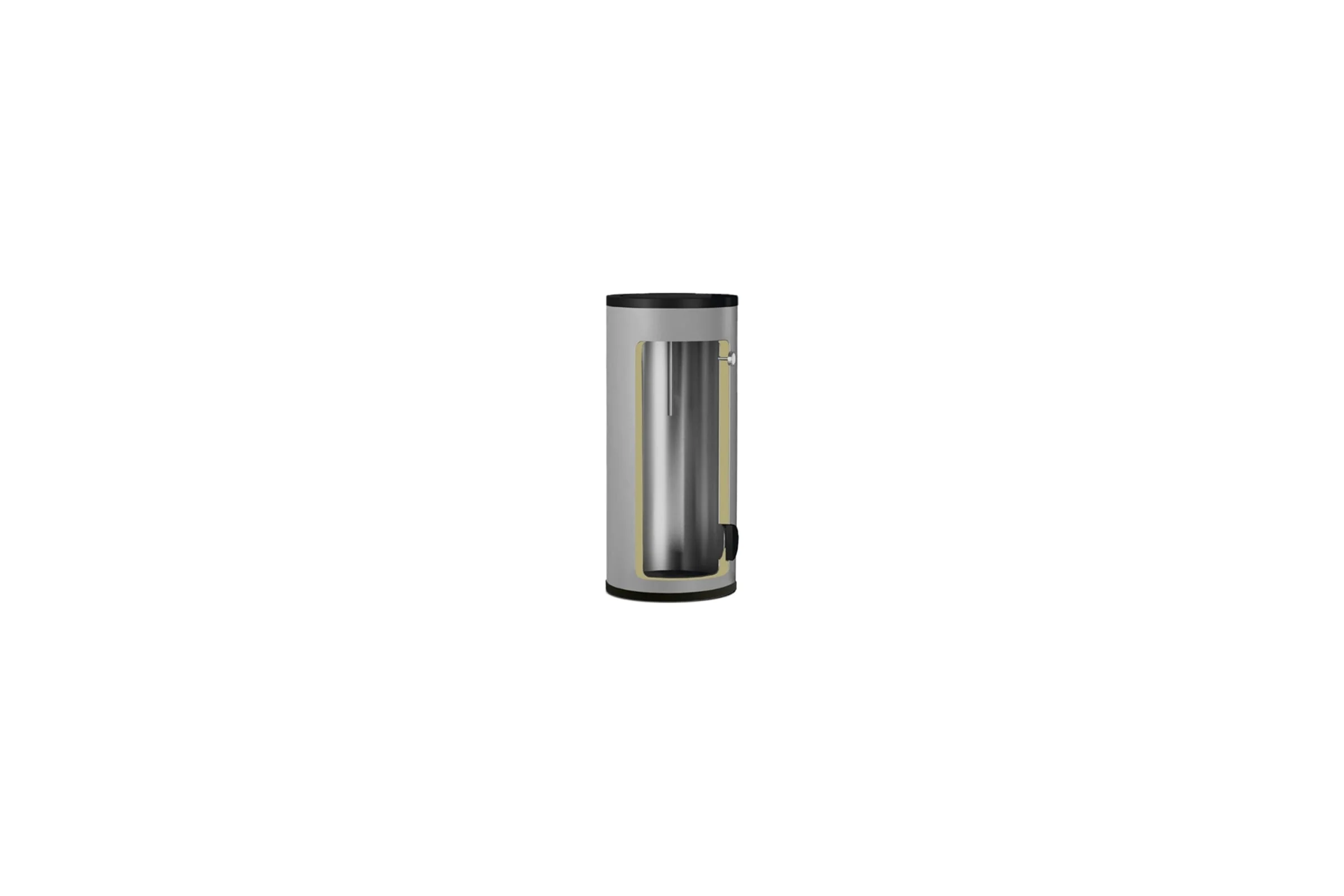 Накопитель горячей воды напольный GEKON BT 150 л, INOX, GK150