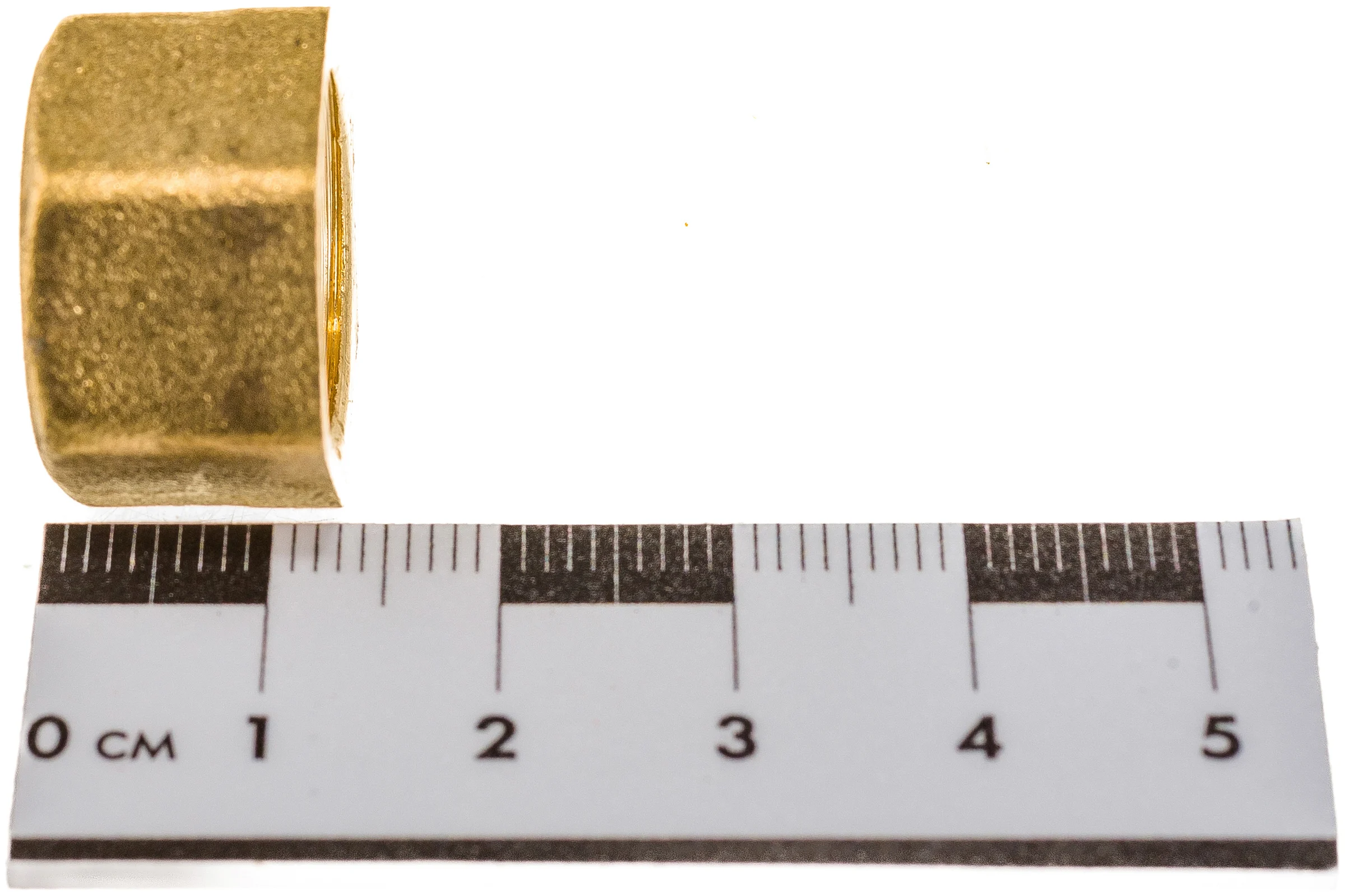 Заглушка Uni-Fitt В 3/8", латунная 607G1000