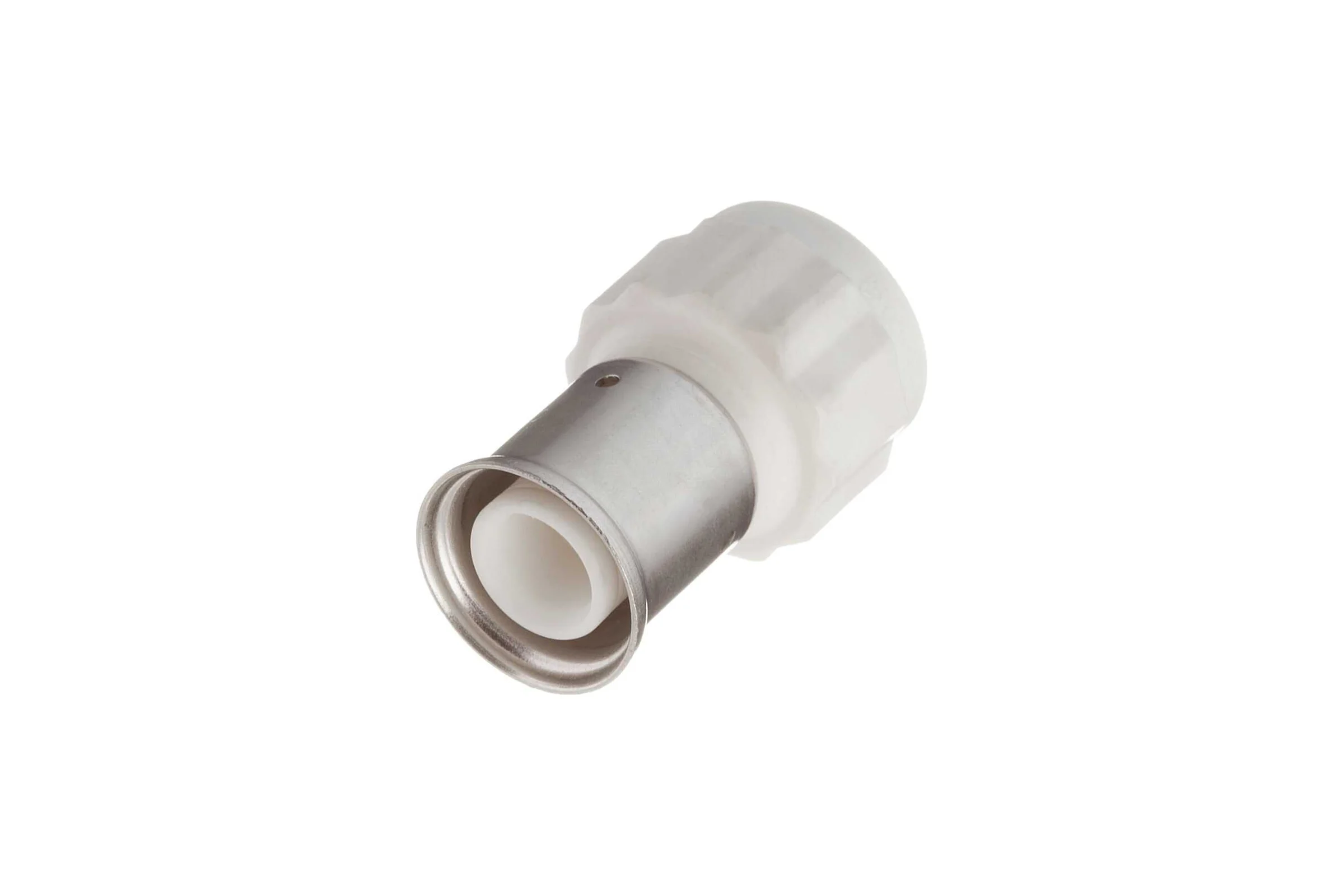 Муфта HENCO ВР, ПВДФ пресс, белая, 26x3/4" 18PKW-2605