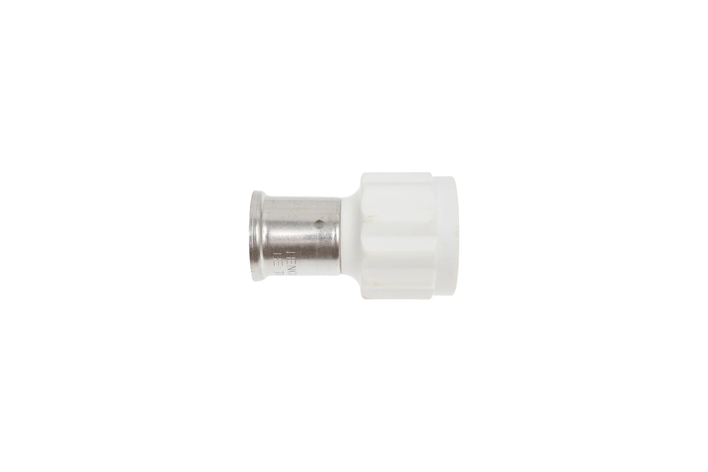 Муфта HENCO ВР, ПВДФ пресс, белая, 26x1" 18PKW-2606