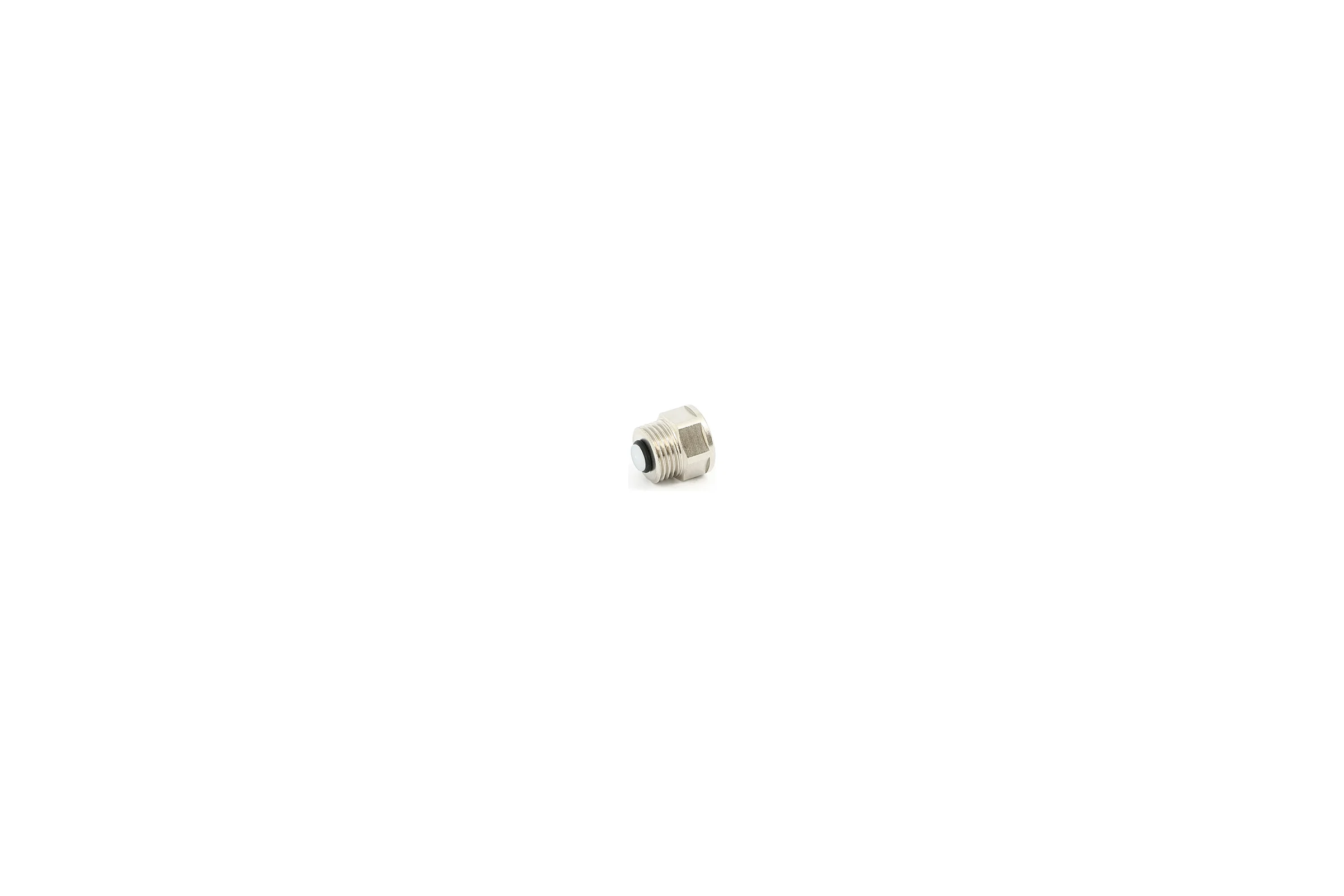 Отсечной клапан для воздухоотводчика Uni-Fitt 1/2"x1/2" никелированный 220N2000