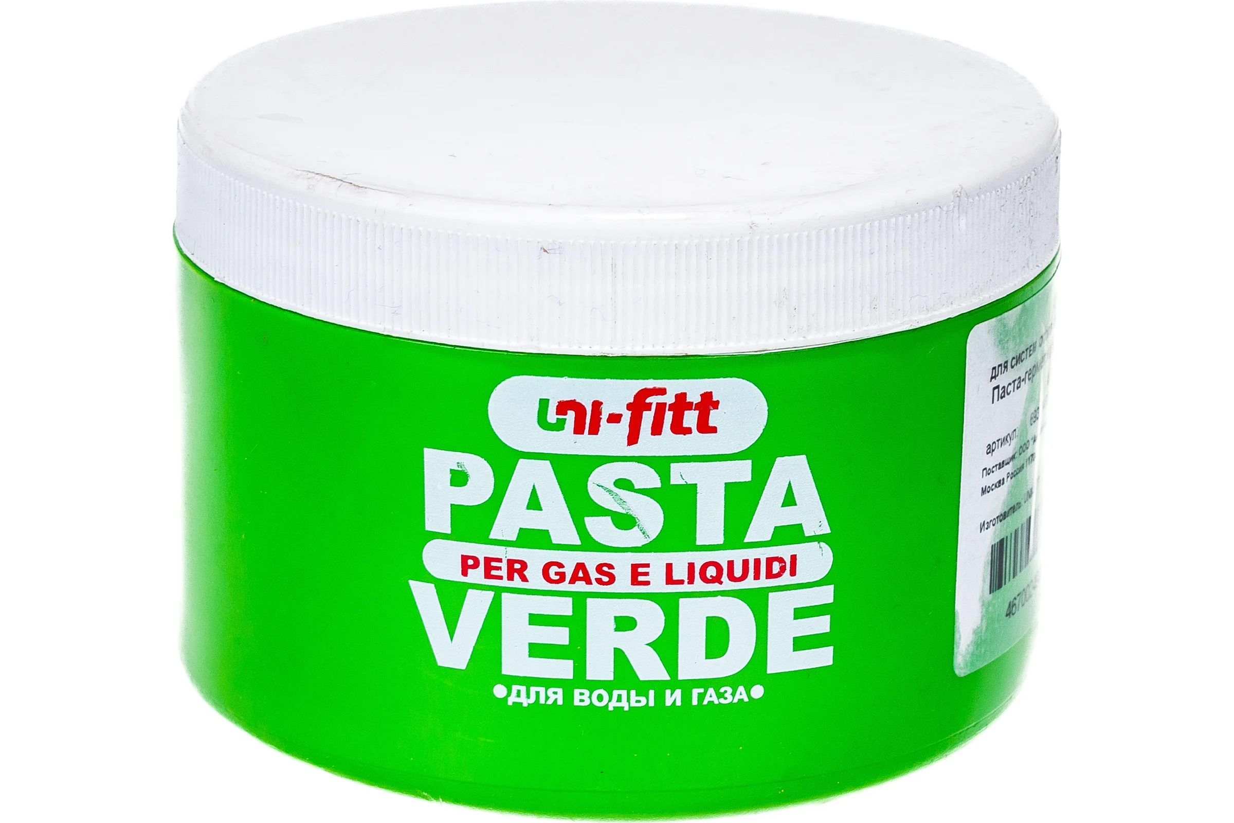 Паста-герметик Uni-Fitt зеленая, для льна, 460 г 693L1460