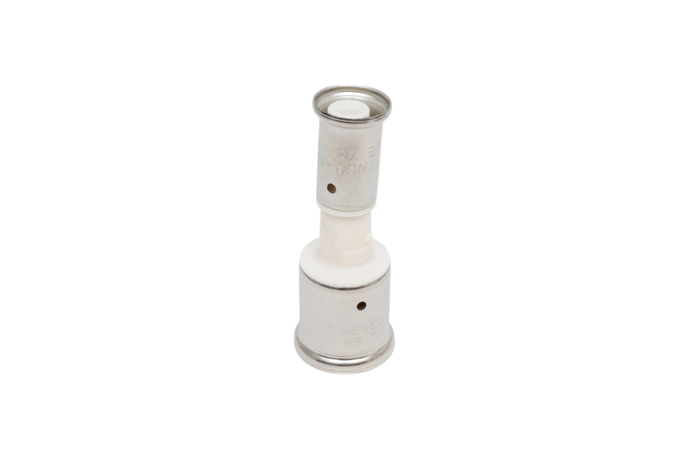 Переходная муфта HENCO ПВДФ пресс, белая, 26x16 16PKW-2616
