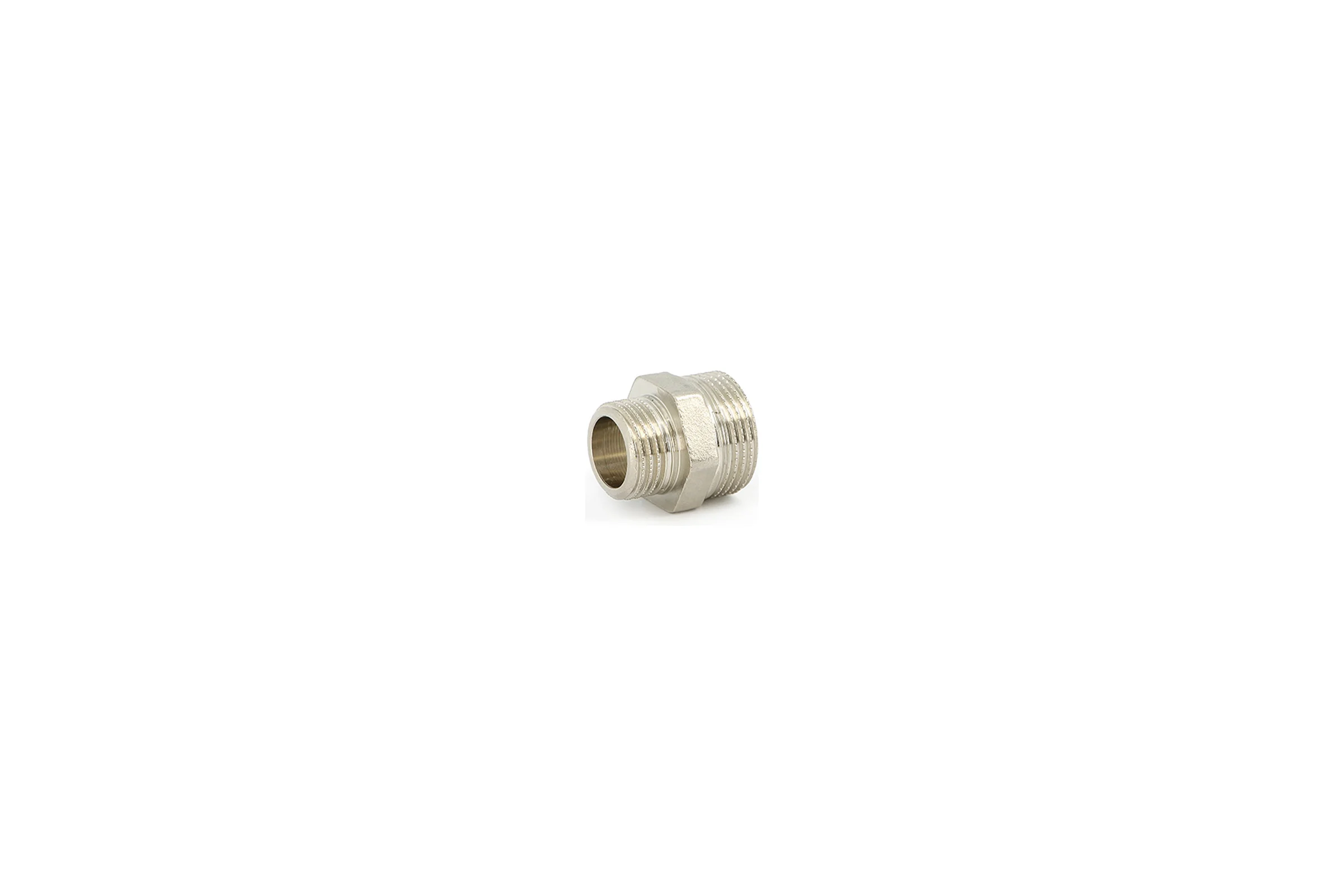Редукционный ниппель Uni-Fitt 1 1/2" х 1", никелированный 600N6400