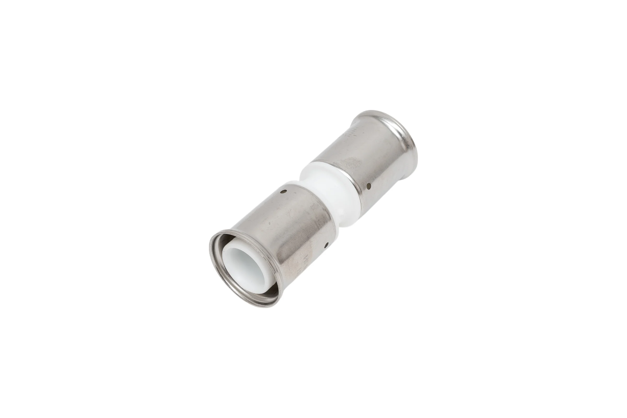 Муфта HENCO ПВДФ пресс, белая, 32x32 15PKW-3232