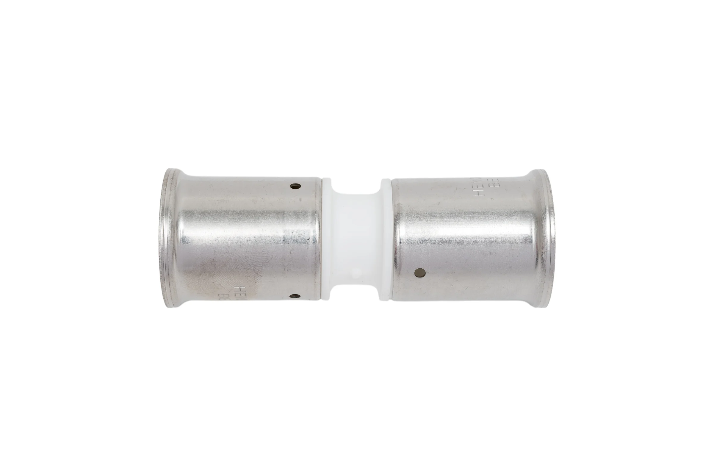 Муфта HENCO ПВДФ пресс, белая, 32x32 15PKW-3232