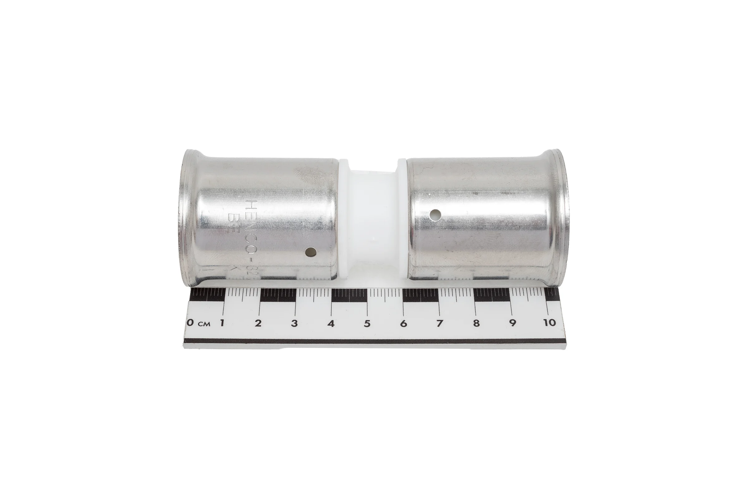 Муфта HENCO ПВДФ пресс, белая, 32x32 15PKW-3232