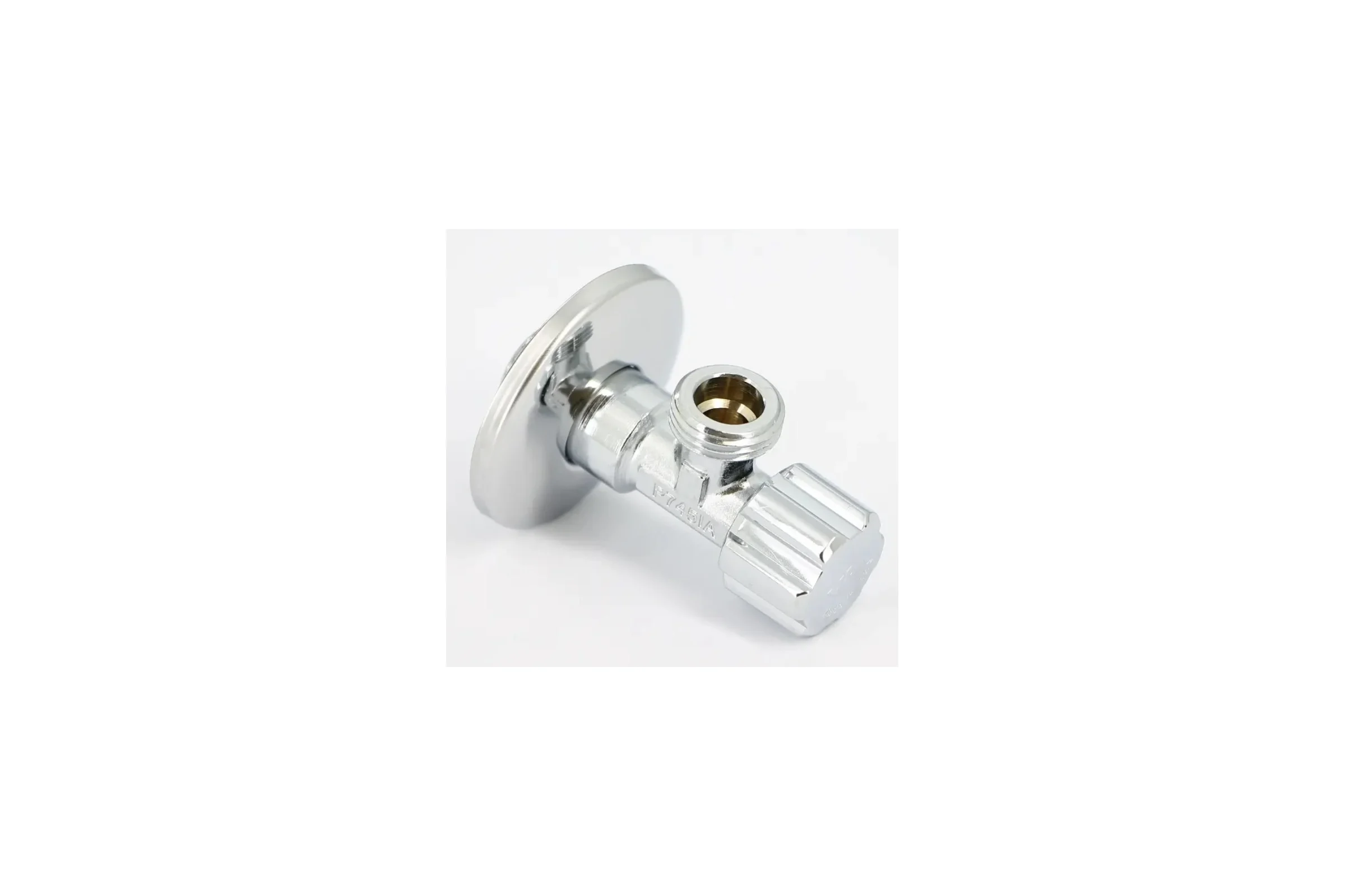 Вентиль Uni-Fitt  НН 1/2" х 3/4" для подкл. стиральных машин, хром 187A2300