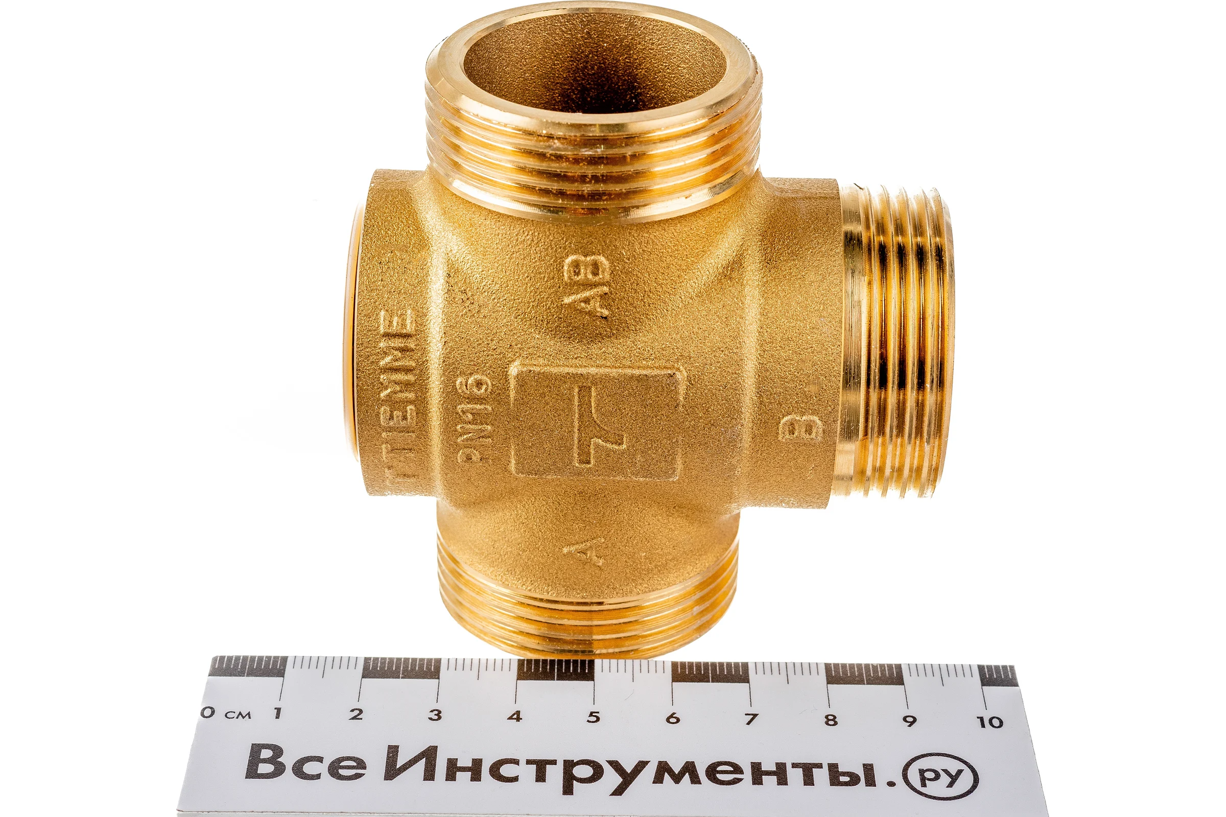 Термостатический трёхходовой клапан Uni-Fitt Н 1 1/4" разделительный 355G1500