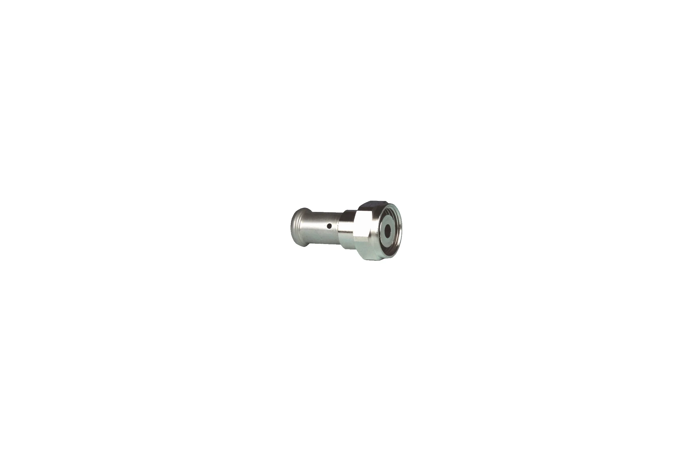 Муфта HENCO никелированная, для евроконуса, латунь пресс, 20x3/4" EK 19P-2005