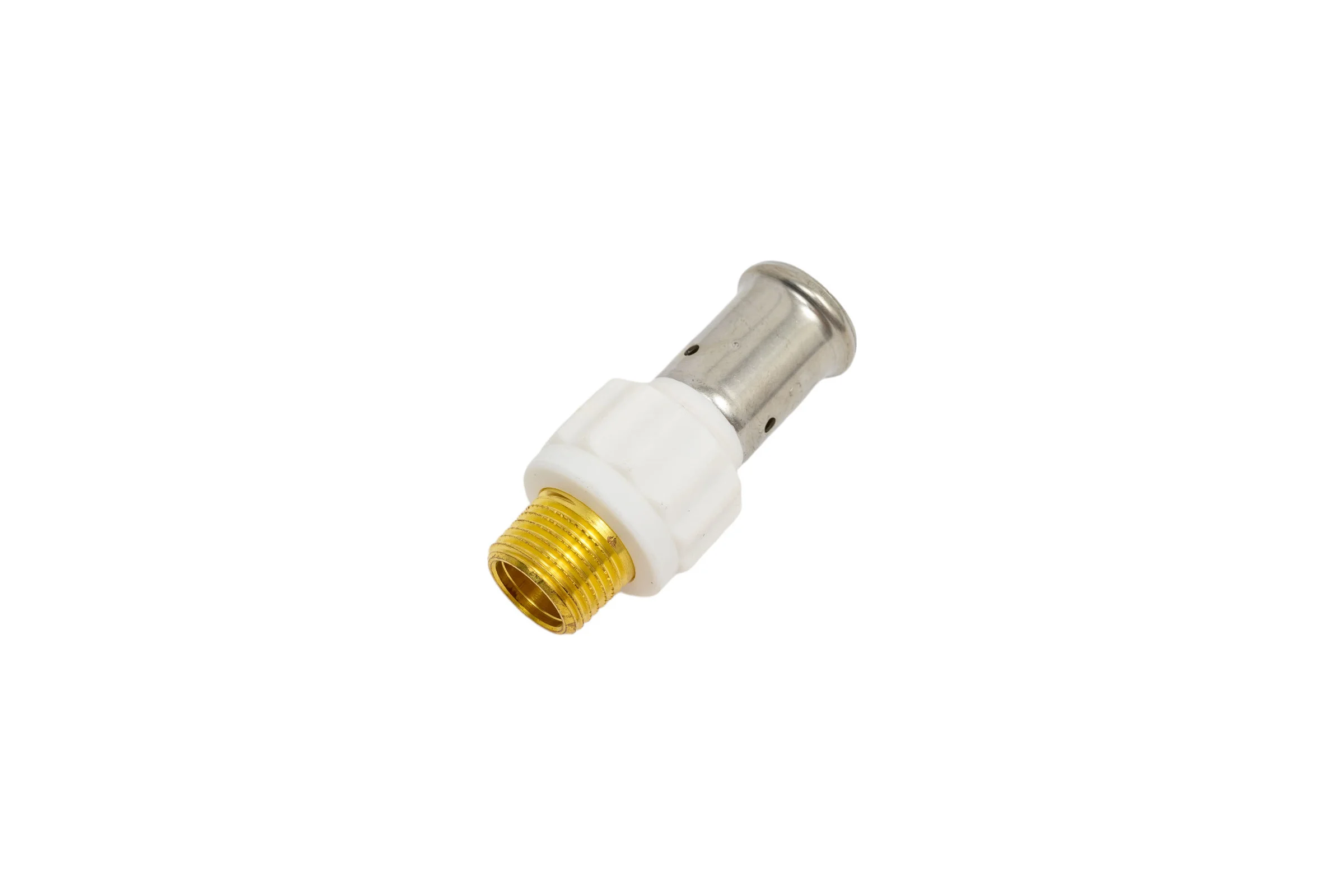 Муфта HENCO НР, ПВДФ пресс, белая, 20x1/2" 17PKW-2004