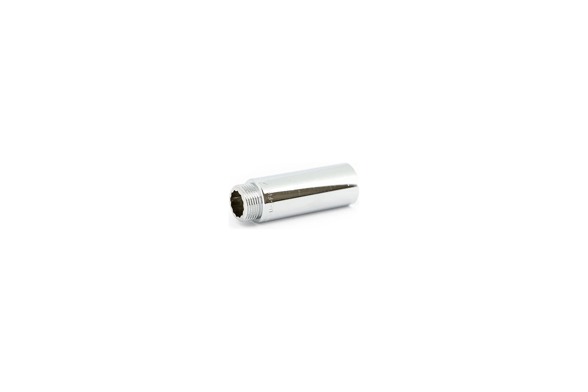 Удлинитель Uni-Fitt НВ 80 мм х 3/4", хромированный 657C3080