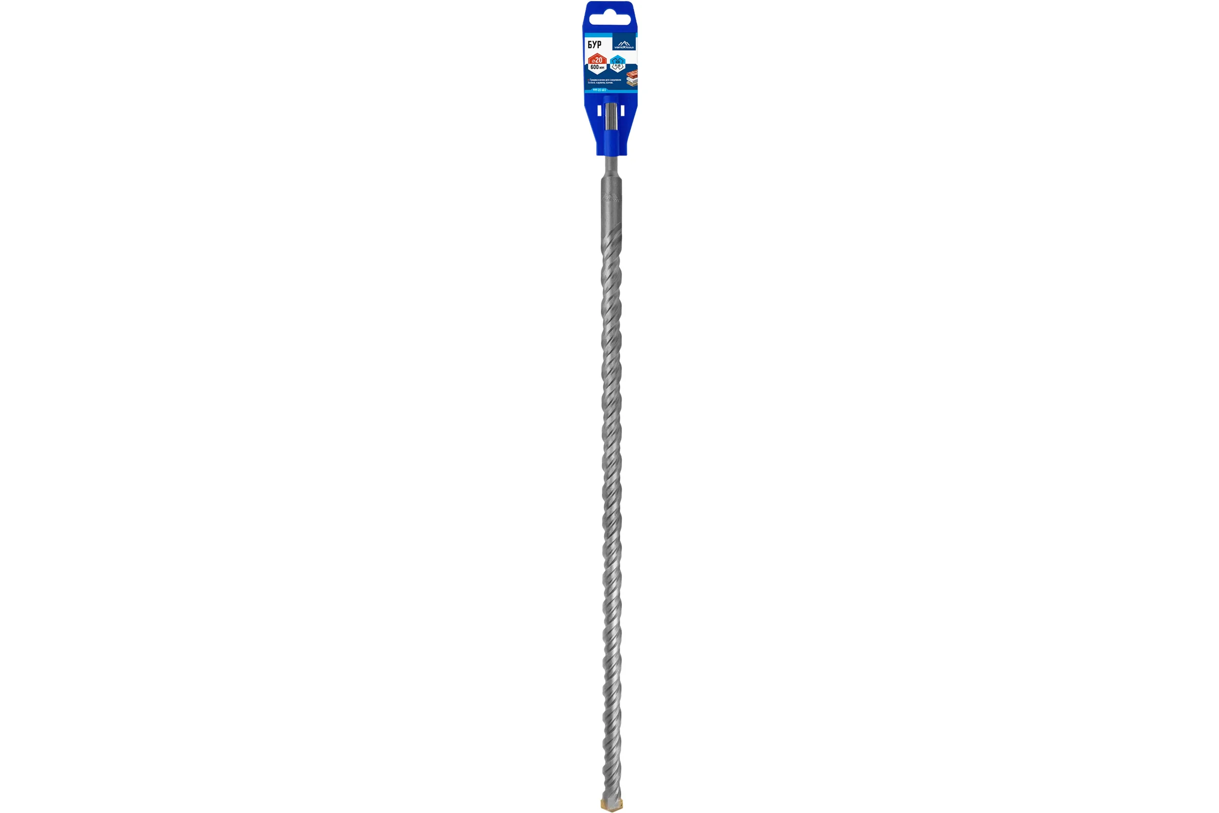 Бур SDS-plus (20х600 мм) Vertextools 999-20-600