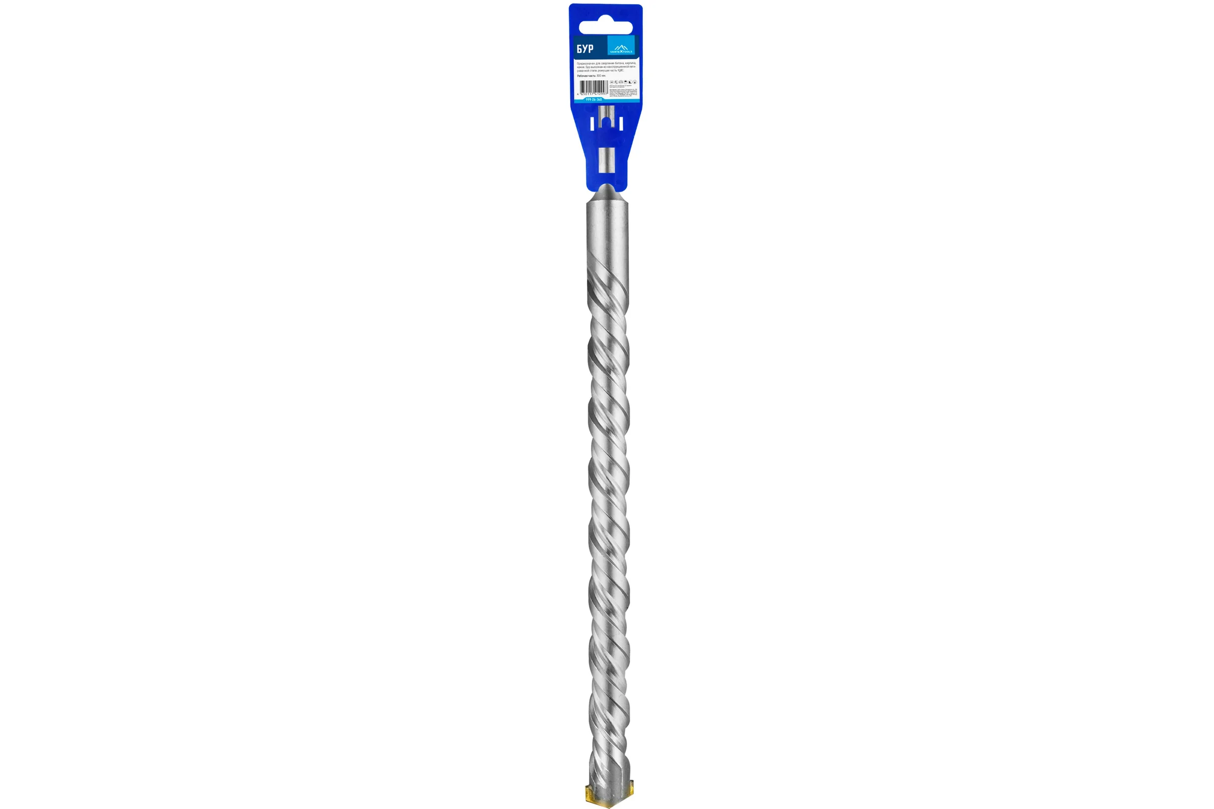 Бур SDS-plus (26х360 мм) Vertextools 999-26-360
