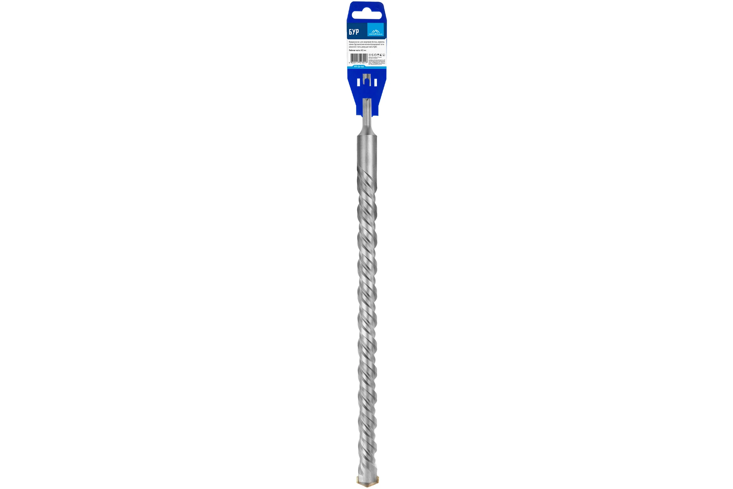 Бур SDS-plus (26х460 мм) Vertextools 999-26-460