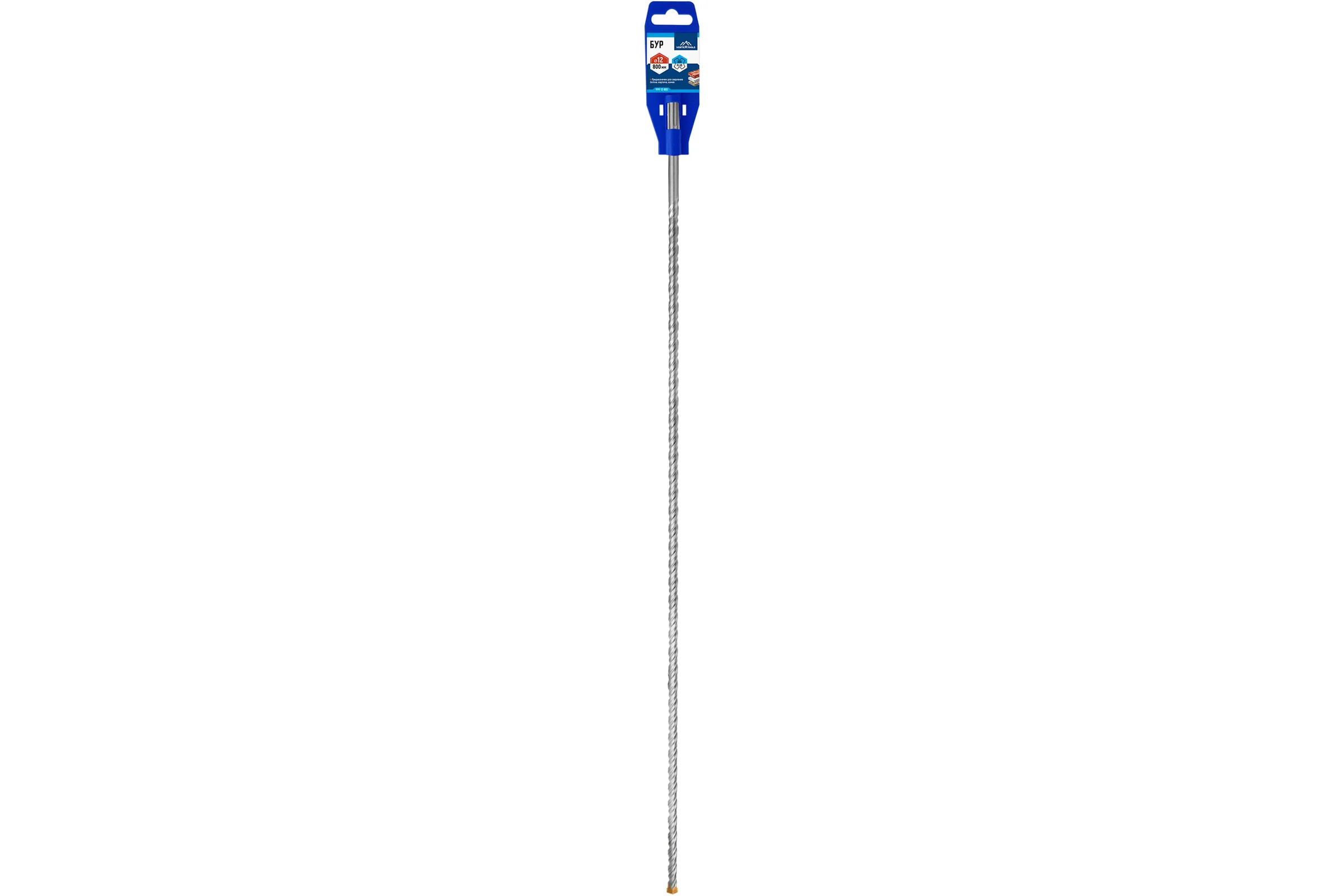 Бур SDS-plus (12х800 мм) Vertextools 999-12-800