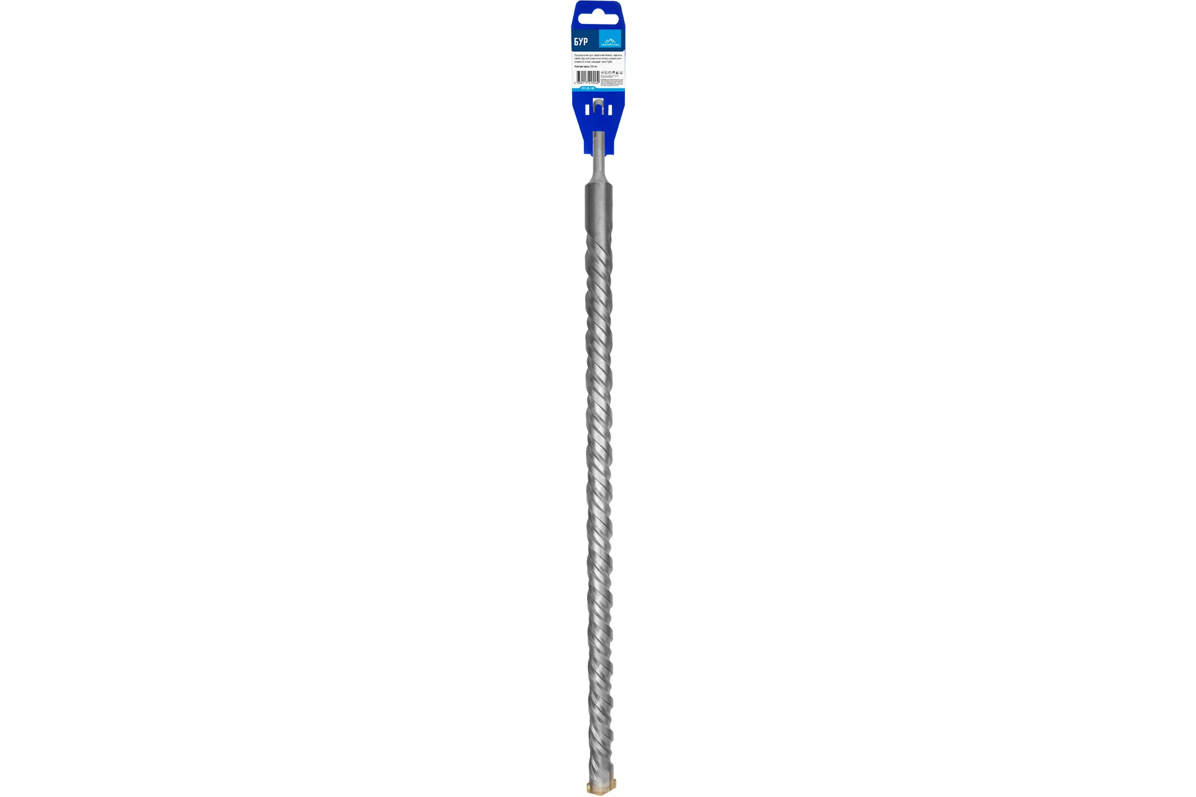 Бур SDS-plus (28х600 мм) Vertextools 999-28-600