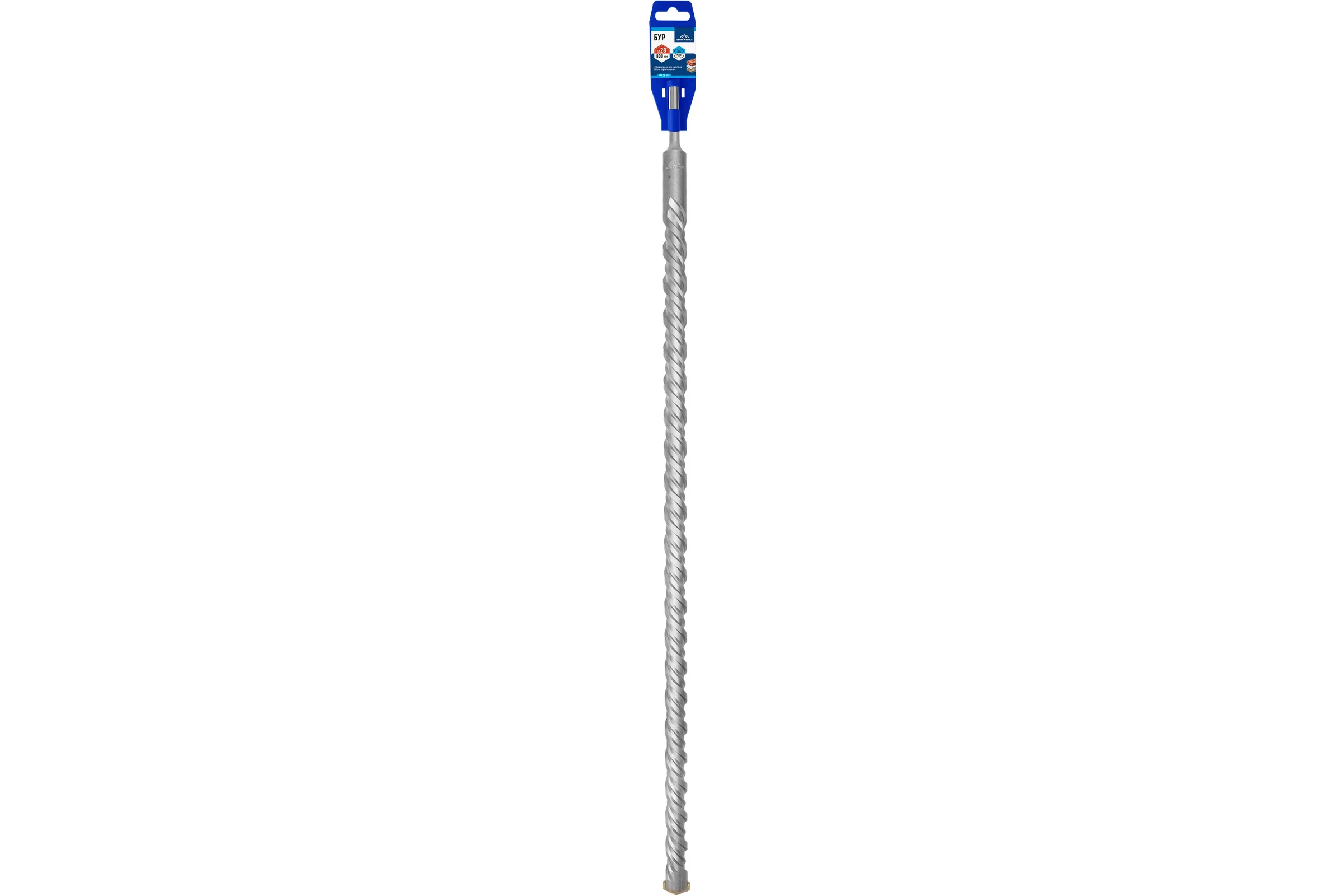Бур SDS-plus (28х800 мм) Vertextools 999-28-800