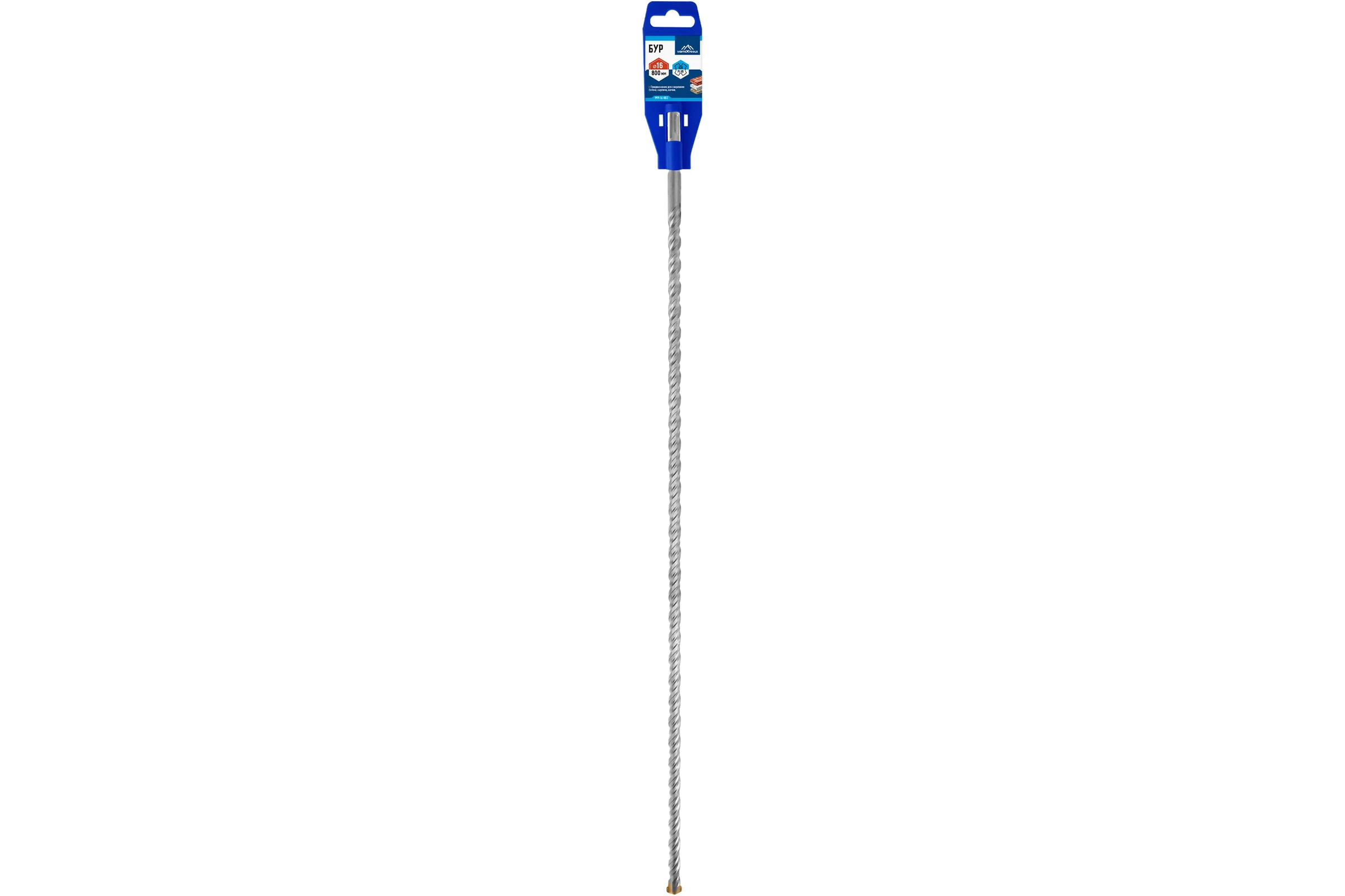 Бур SDS-plus (16х800 мм) Vertextools 999-16-800