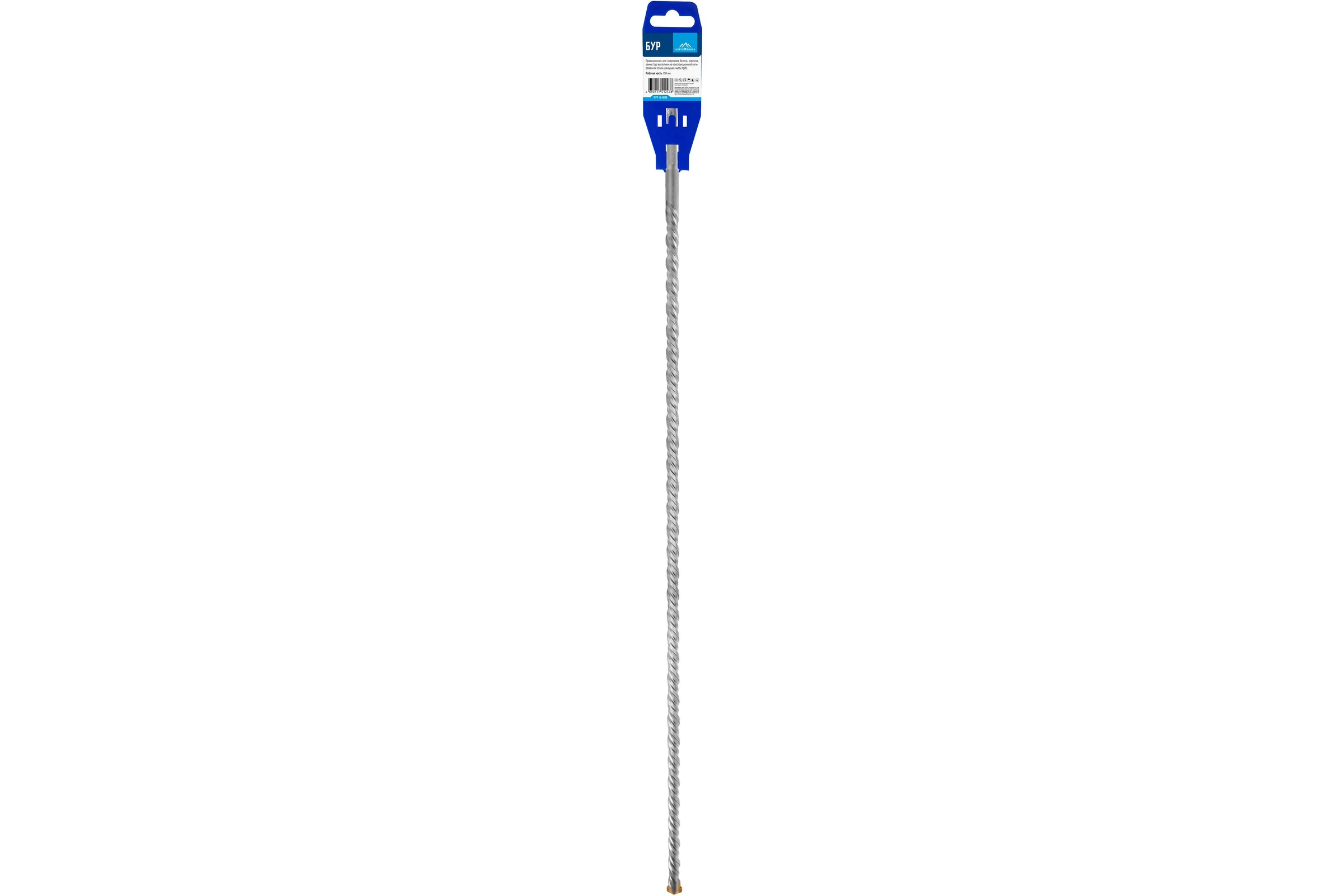 Бур SDS-plus (16х800 мм) Vertextools 999-16-800