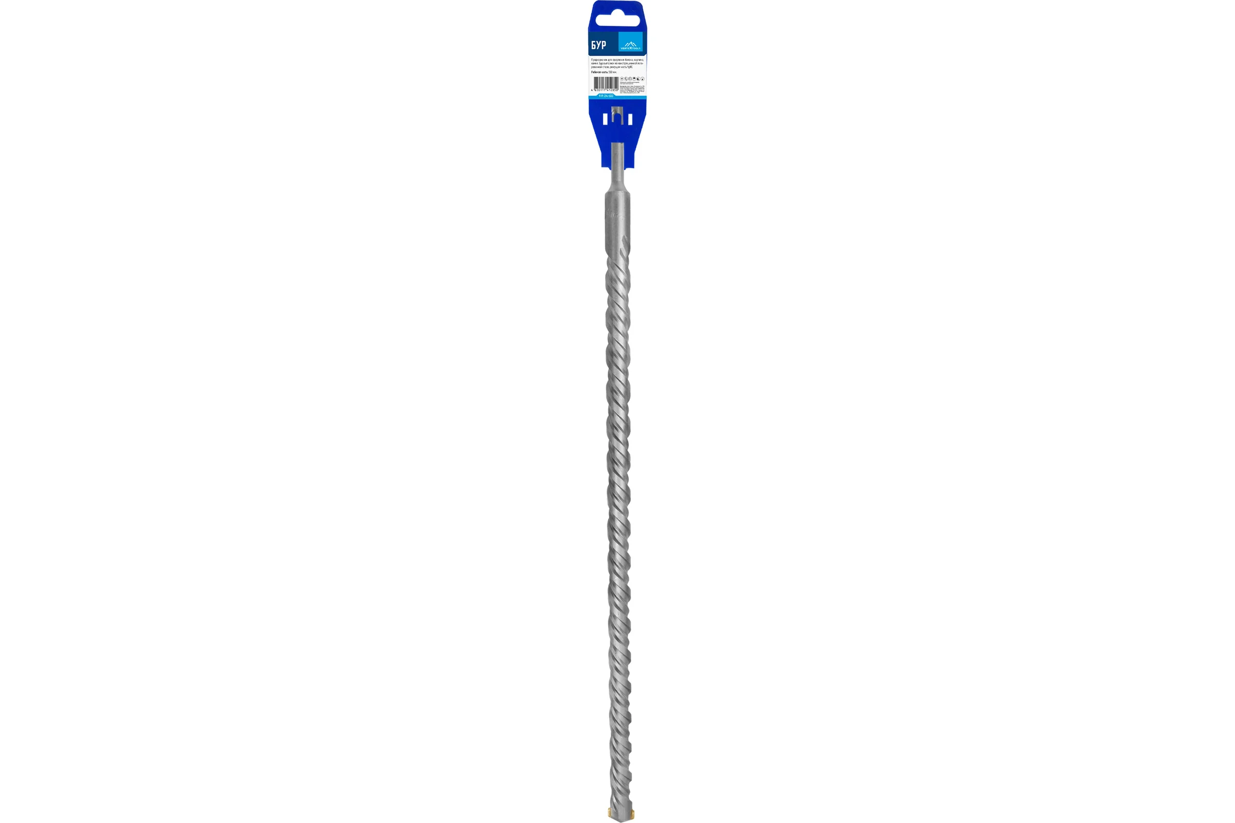 Бур SDS-plus (24х600 мм) Vertextools 999-24-600
