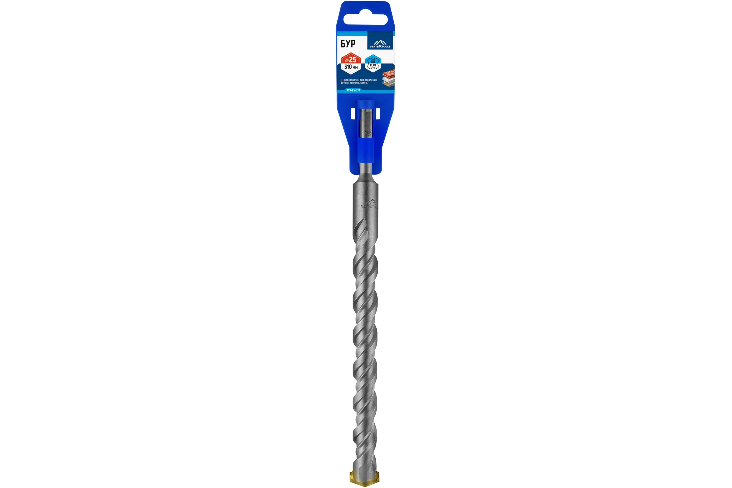 Бур SDS-plus (25х310 мм) Vertextools 999-25-310
