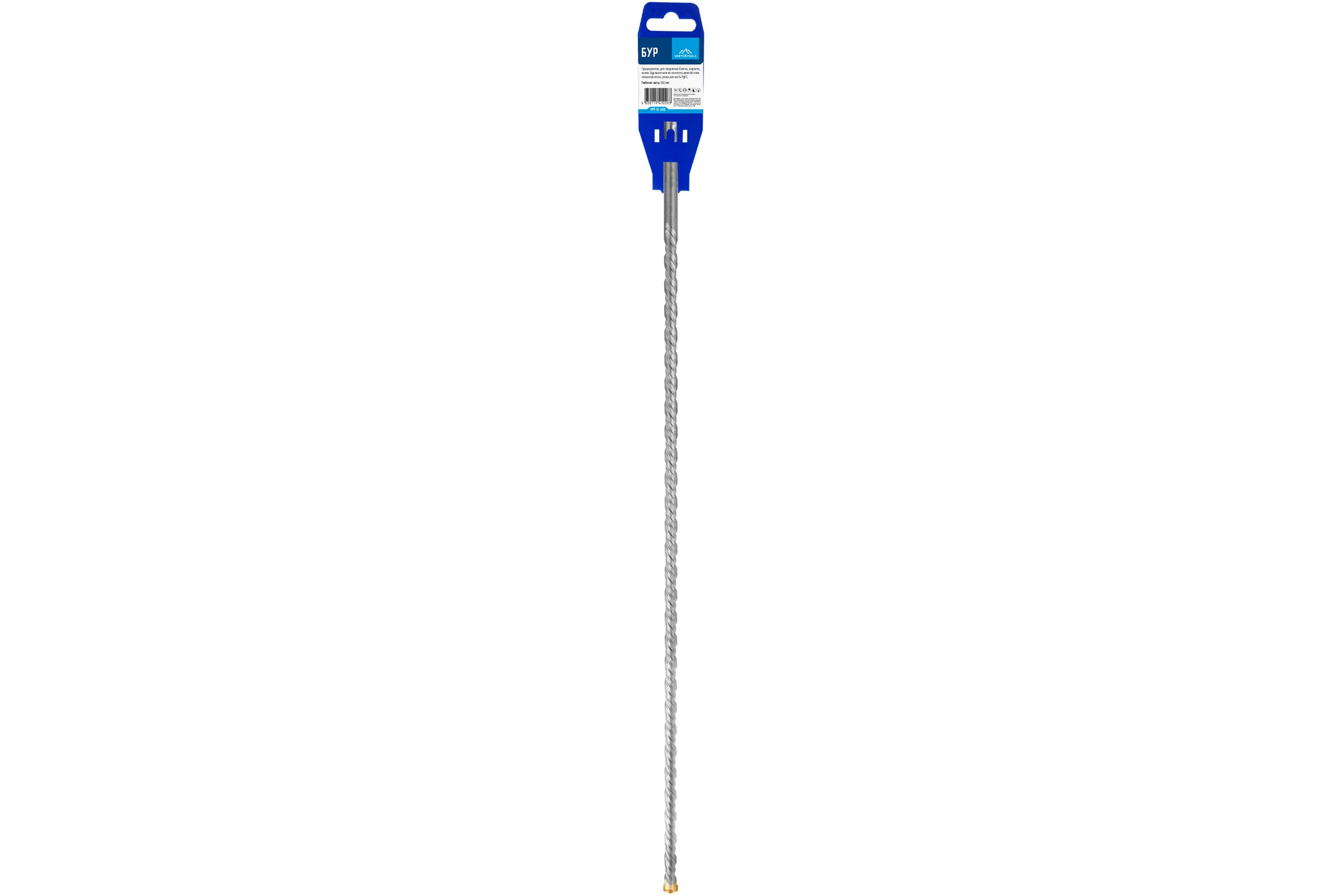 Бур SDS-plus (12х600 мм) Vertextools 999-12-600