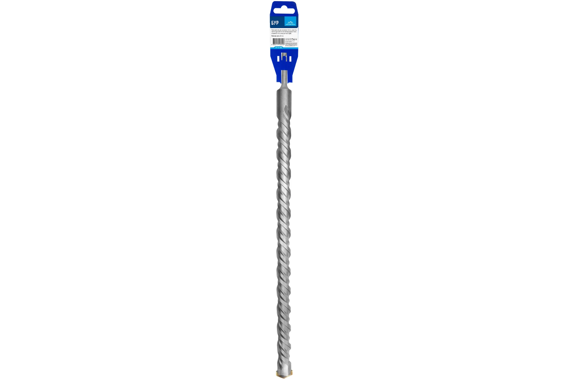 Бур SDS-plus (32х600 мм) Vertextools 999-32-600