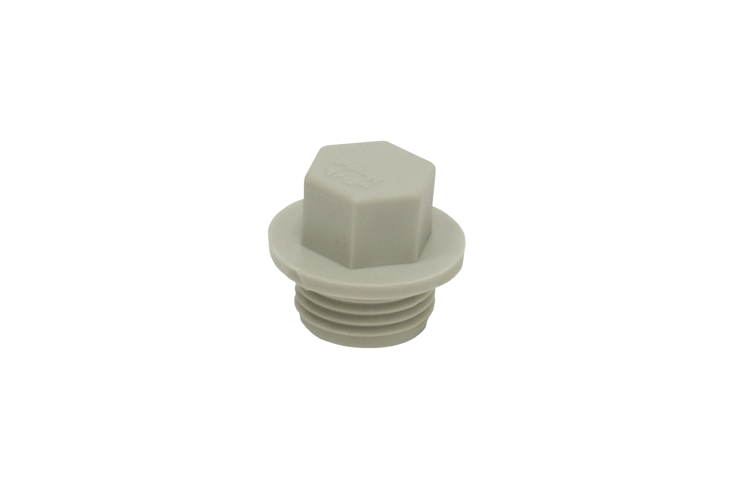 Заглушка TEBO PPR 20x1/2 НР серый 031093202