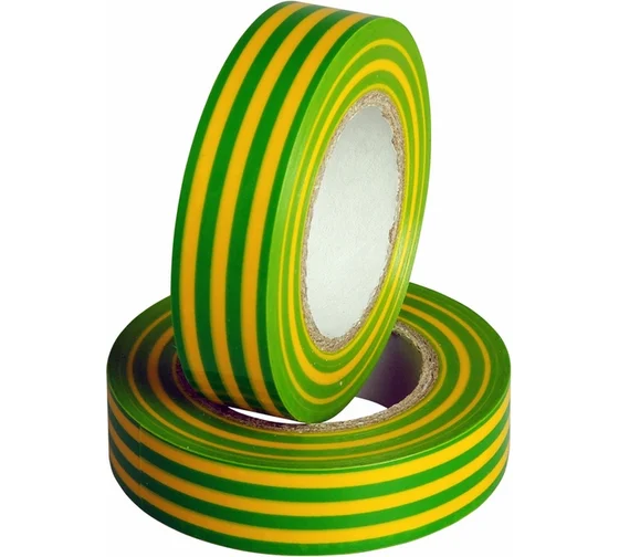 Изолента VKL electric 0,15х19 мм, 20 м, желто-зеленый 1005017