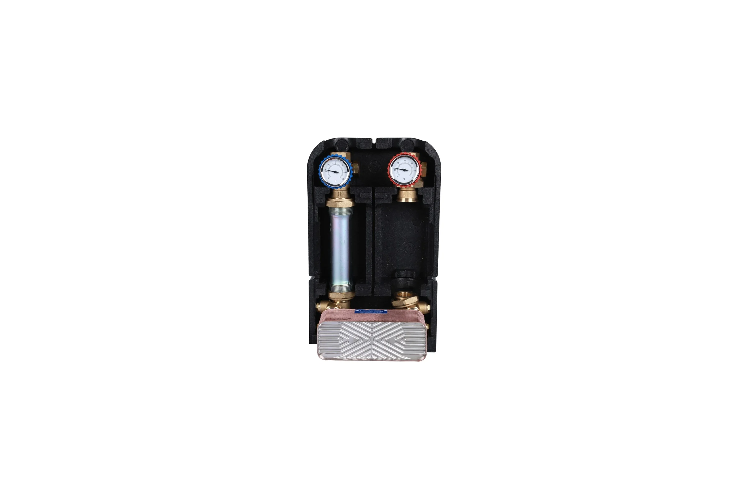 Насосная группа с теплообменником STOUT 28 пласт, без насоса SDG-0038-282501 RG008U9S96LEEC